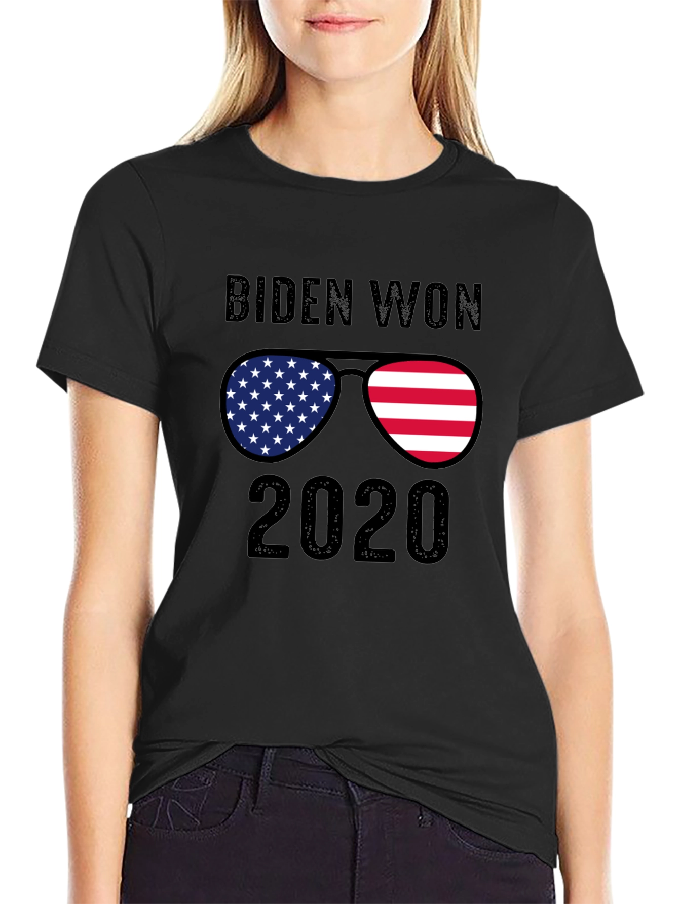 Biden Won 2020 Sunglasses T-Shirt