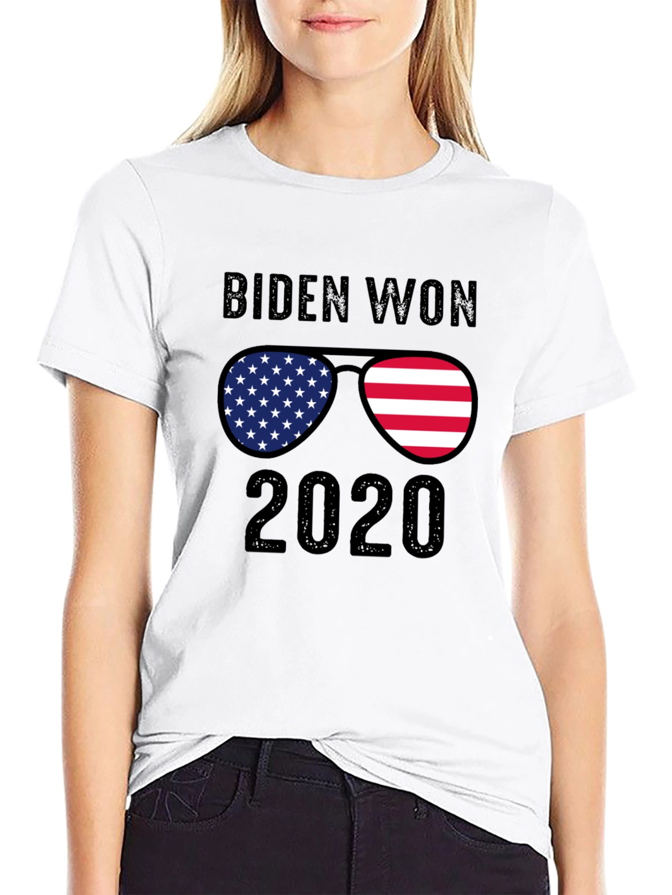 Biden Won 2020 Sunglasses T-Shirt