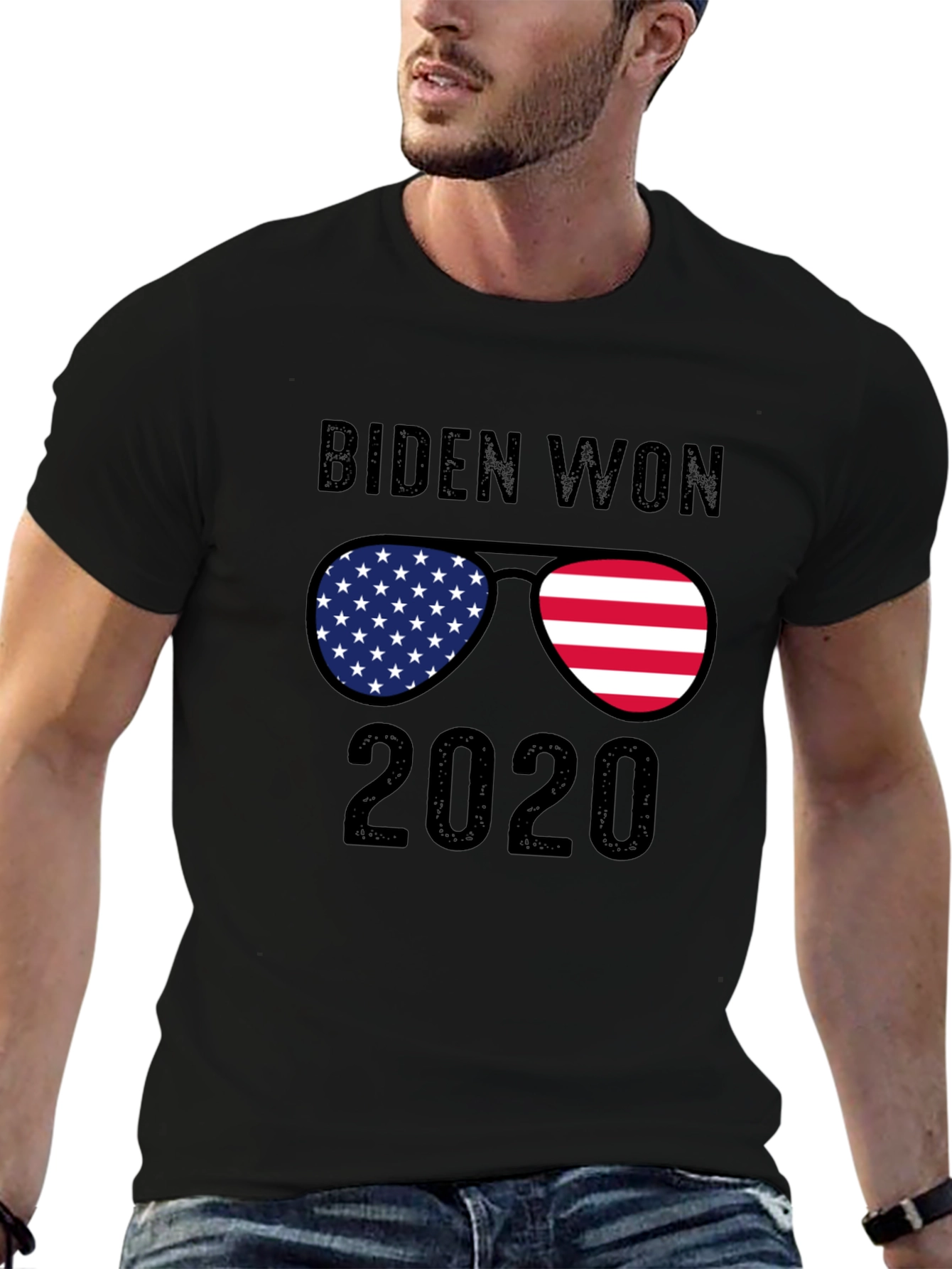 Biden Won 2020 Sunglasses T-Shirt
