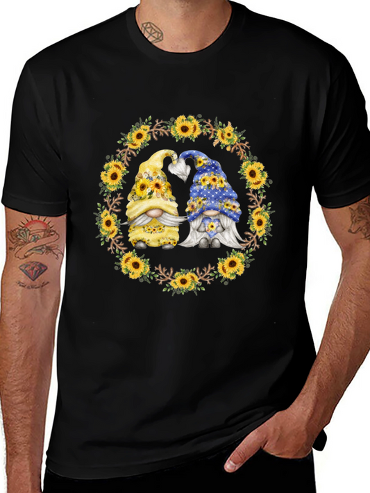 Sunflower Ukraine Gnomes T-Shirt