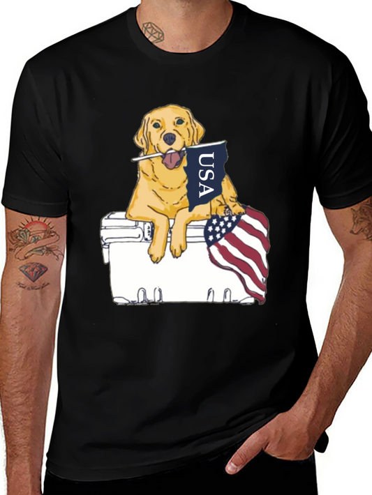 USA Dog Graphic Tee