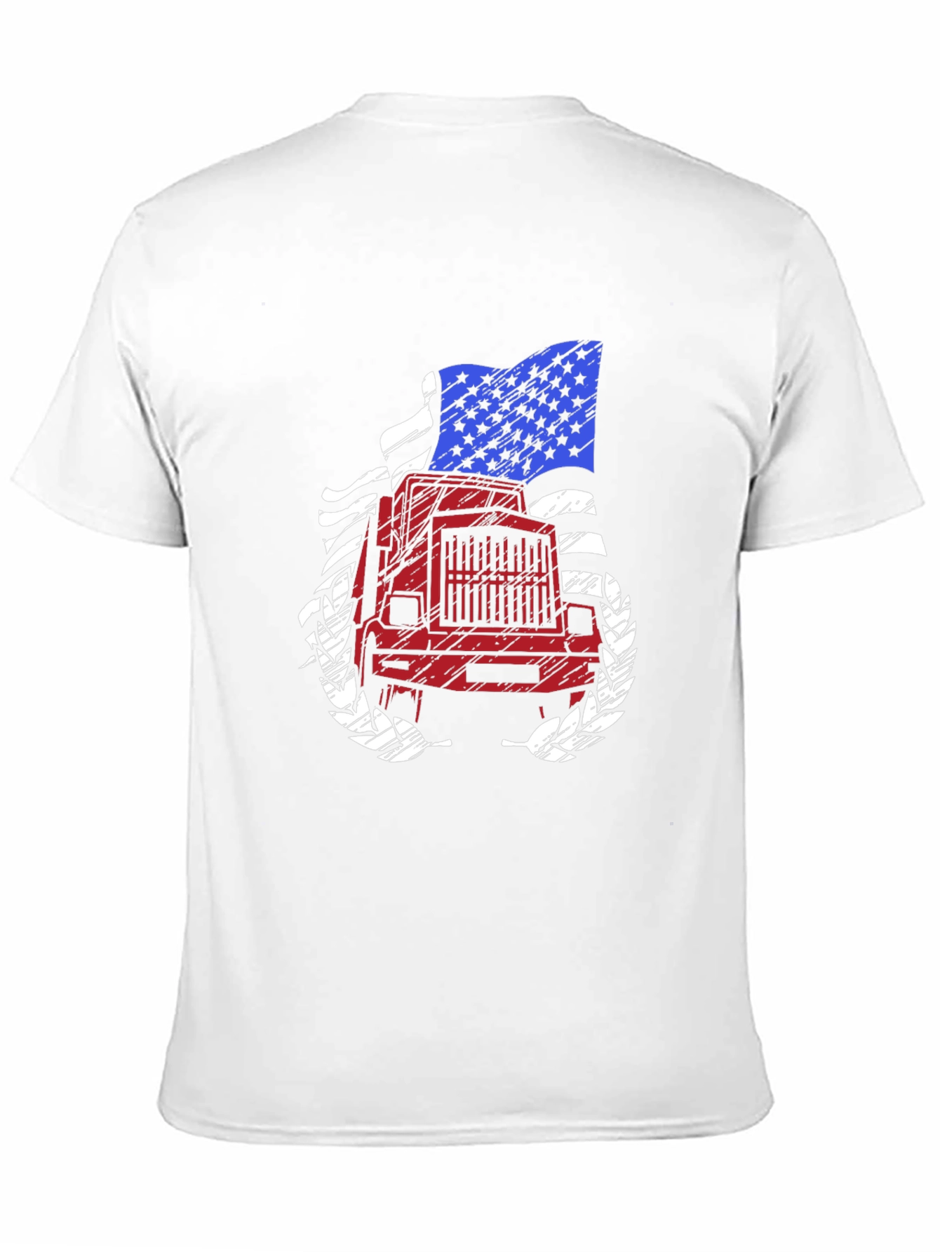 American Trucker Graphic T-Shirt