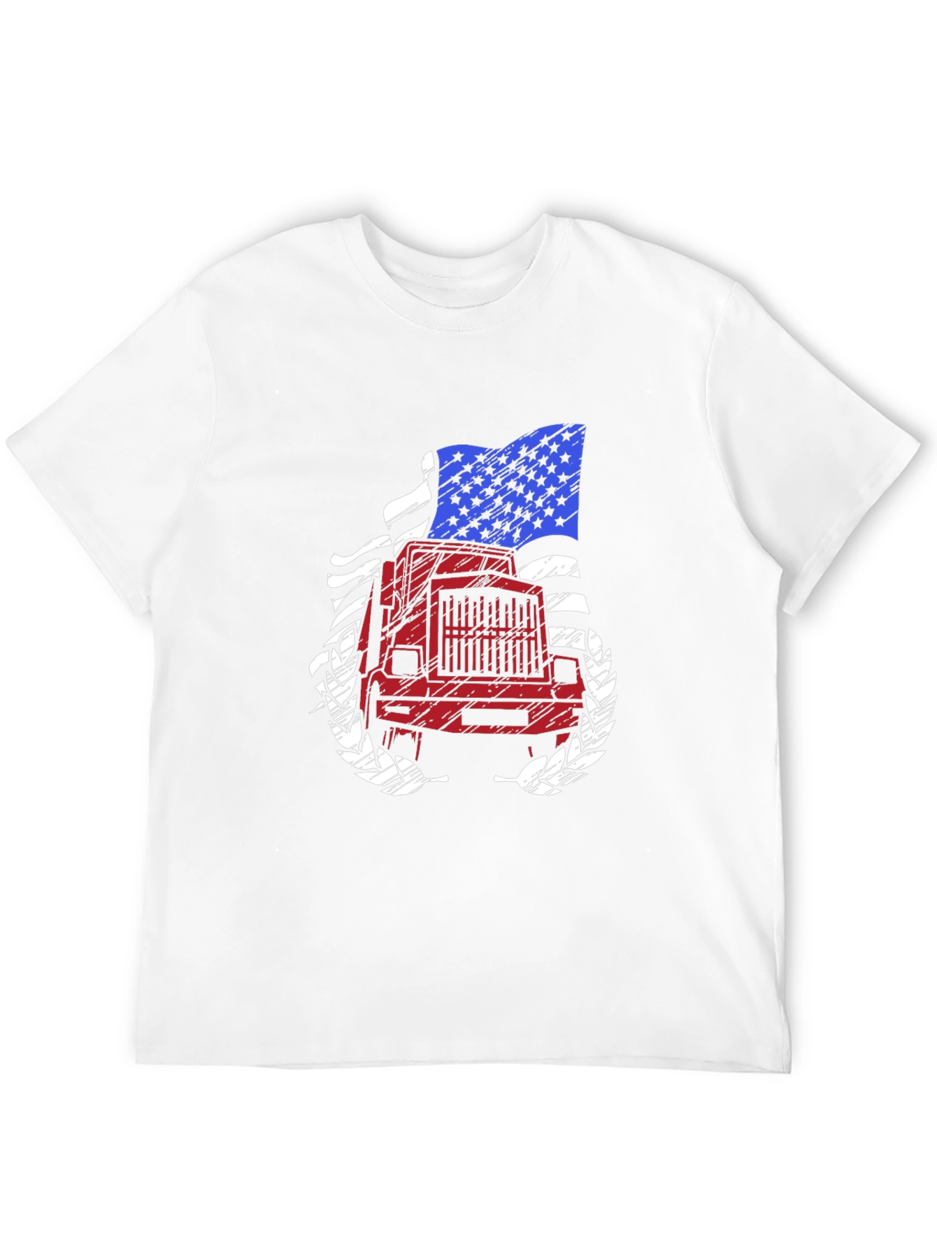 American Trucker Graphic T-Shirt