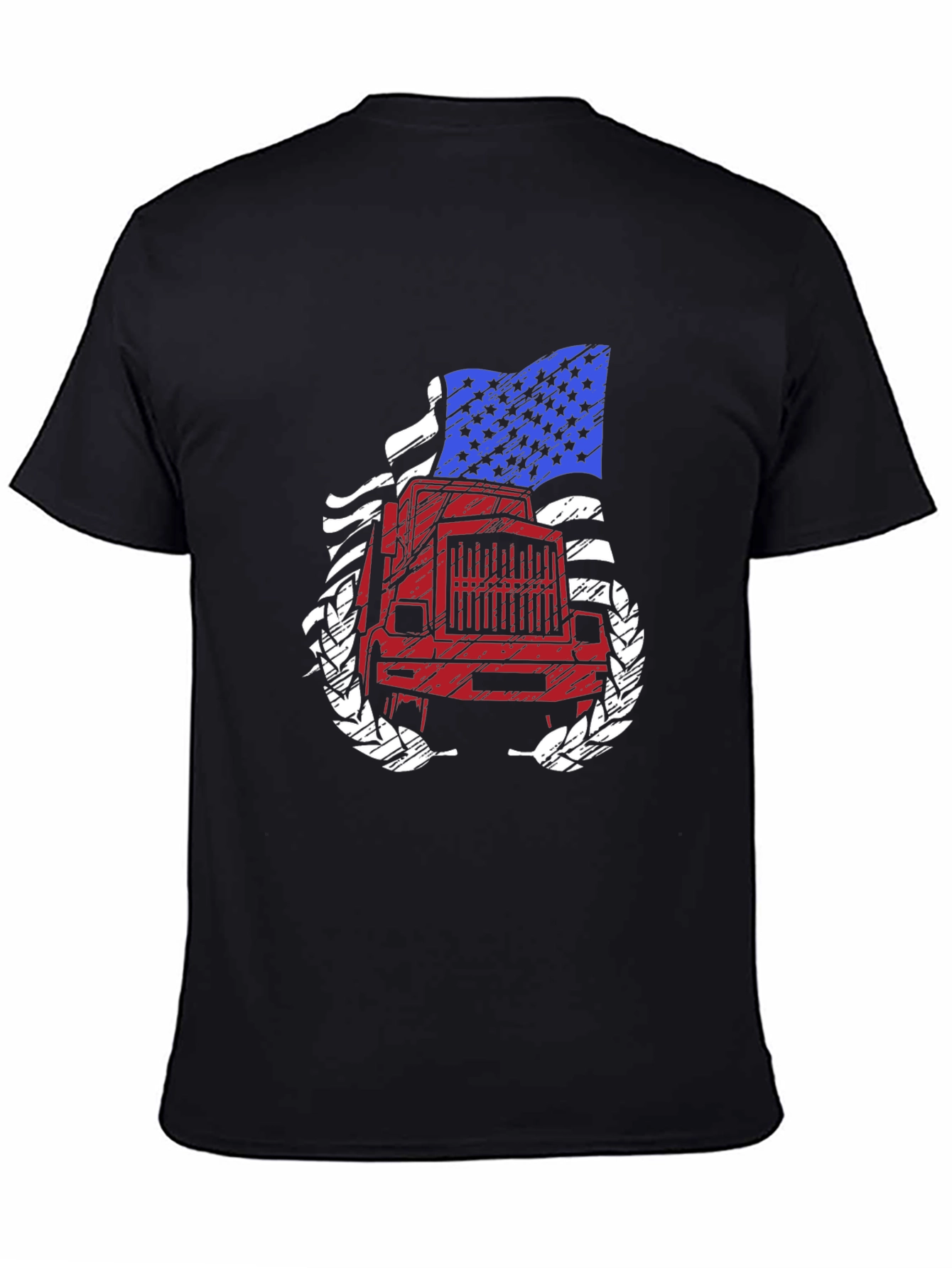 American Trucker Graphic T-Shirt