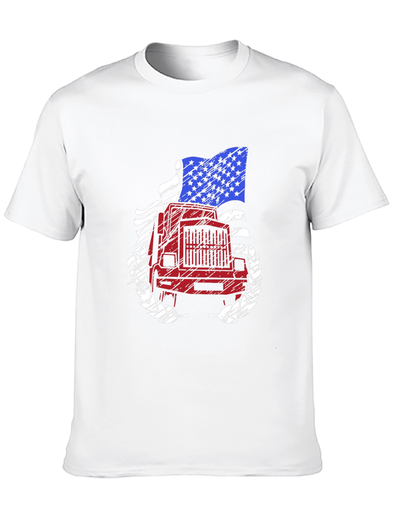 American Trucker Graphic T-Shirt