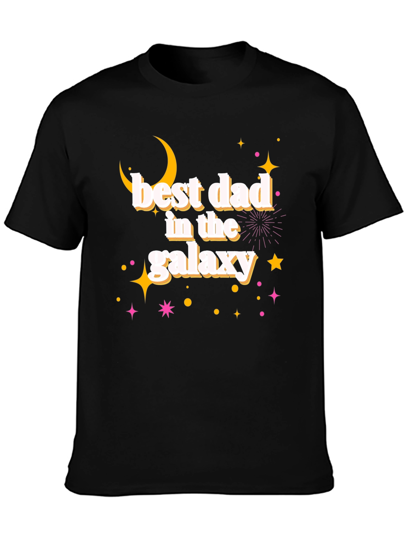 Best Dad in the Galaxy Graphic Tee