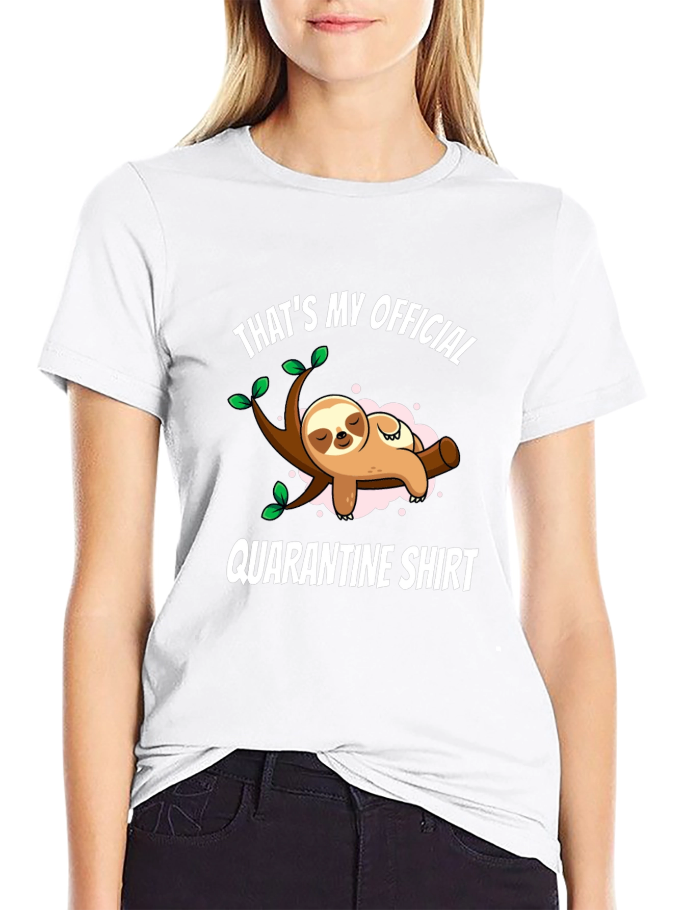 Thats My Official Quarantine Sloth Shirt