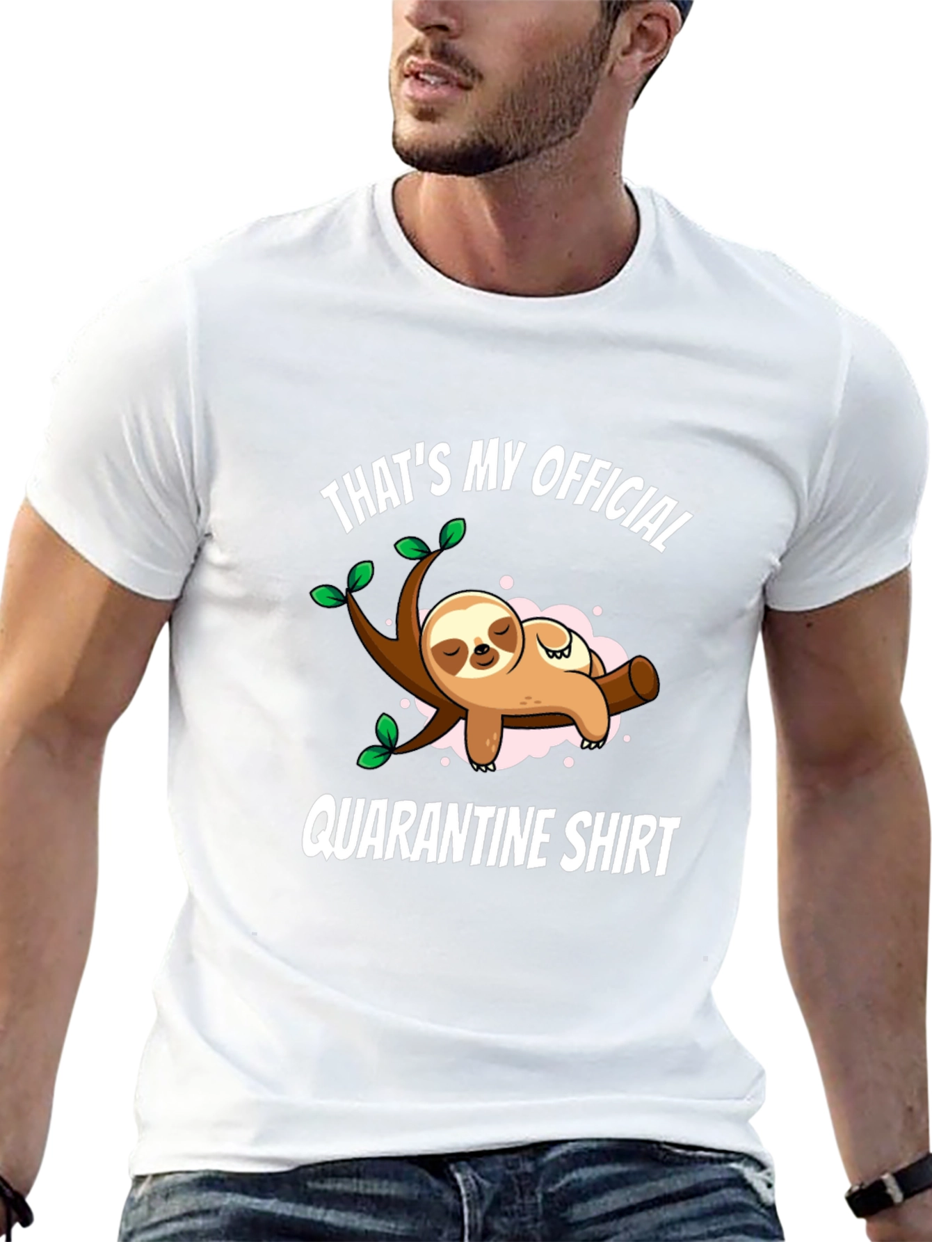 Thats My Official Quarantine Sloth Shirt