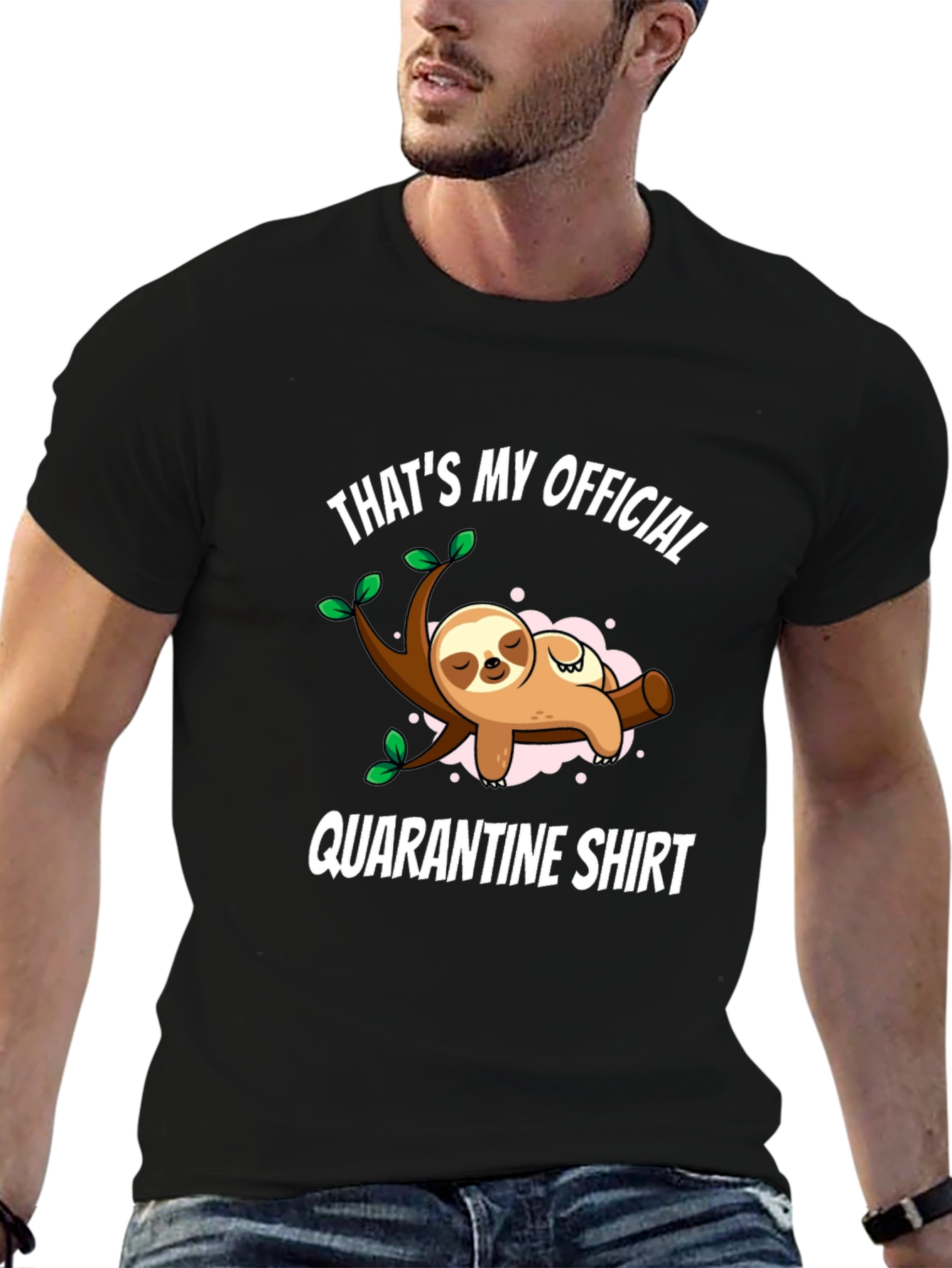 Thats My Official Quarantine Sloth Shirt