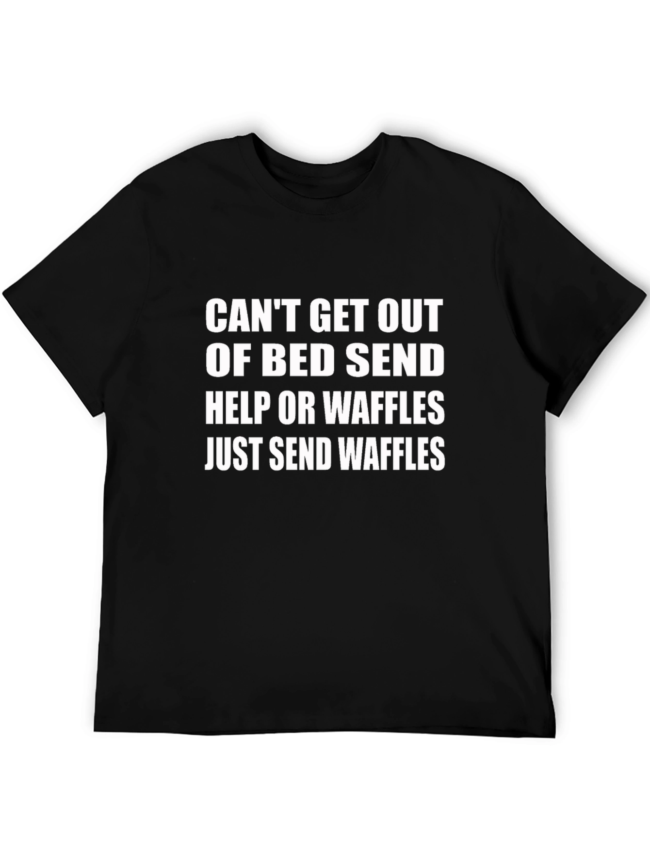 Waffles Please! Mens Graphic T-Shirt