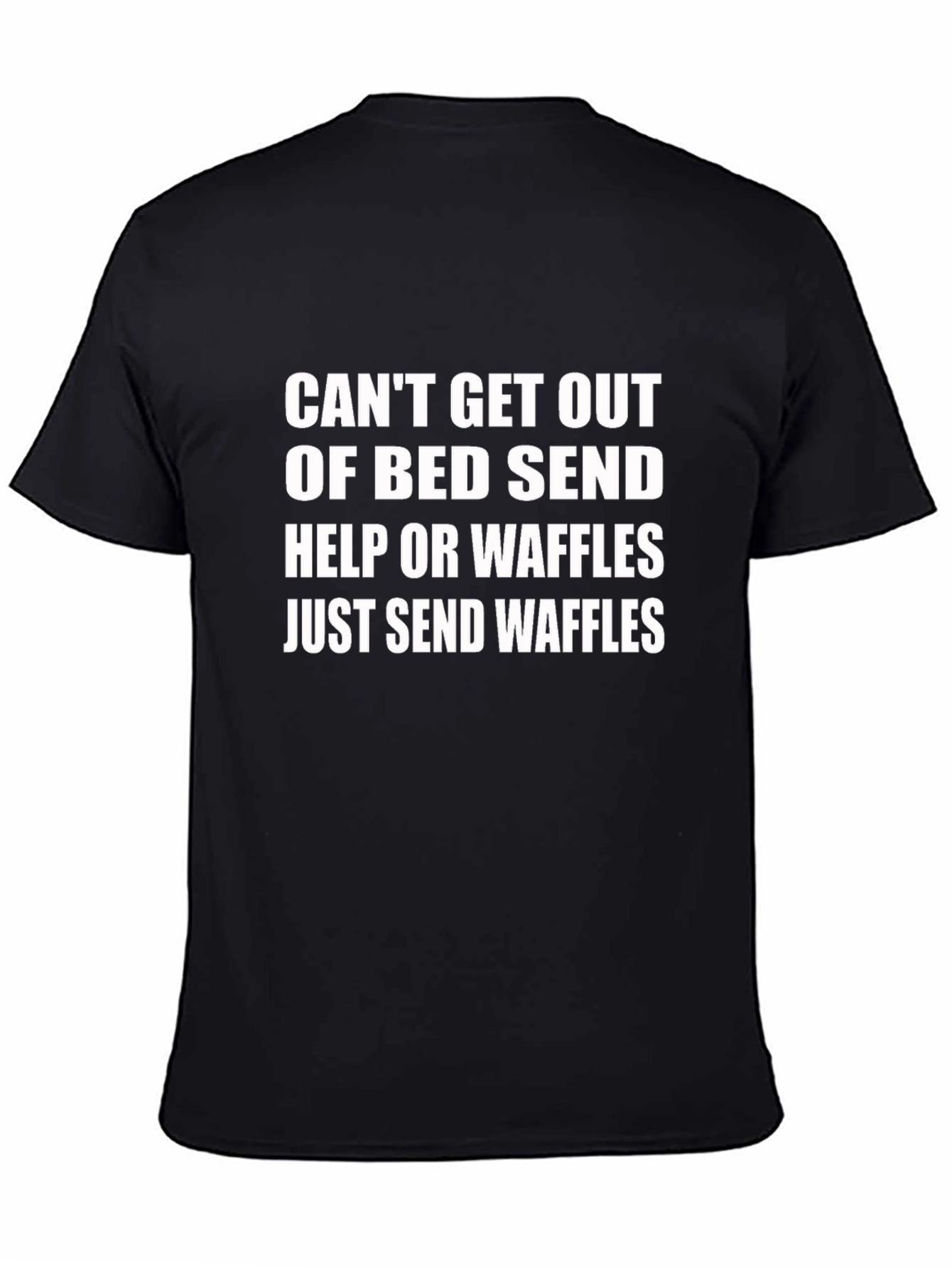 Waffles Please! Mens Graphic T-Shirt