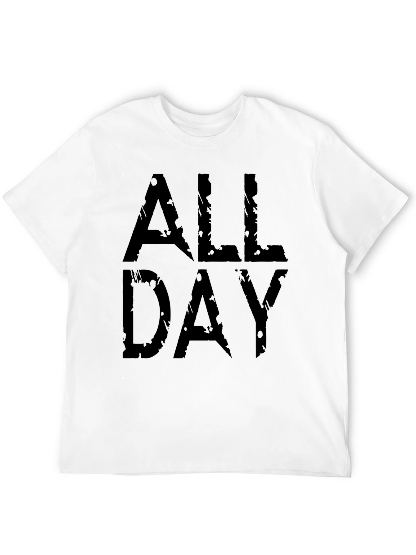 All Day Graphic Black T-Shirt