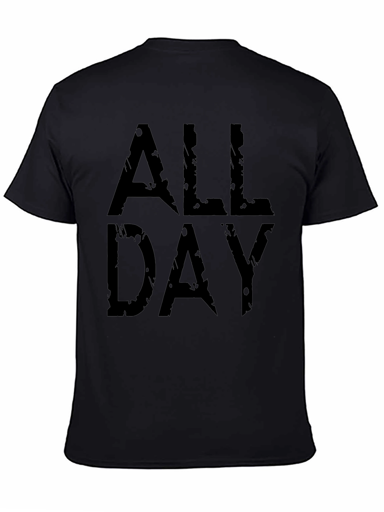 All Day Graphic Black T-Shirt