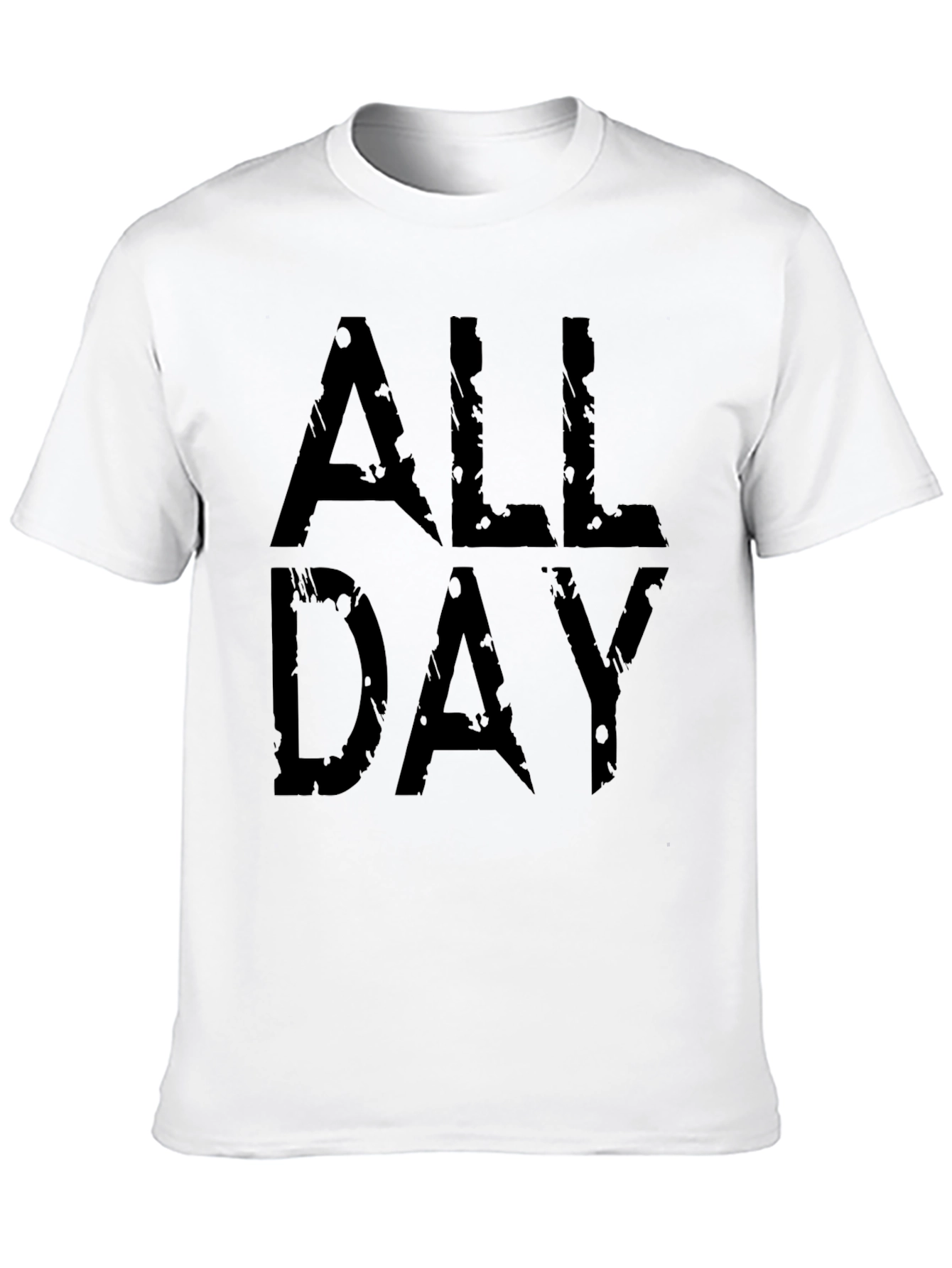 All Day Graphic Black T-Shirt