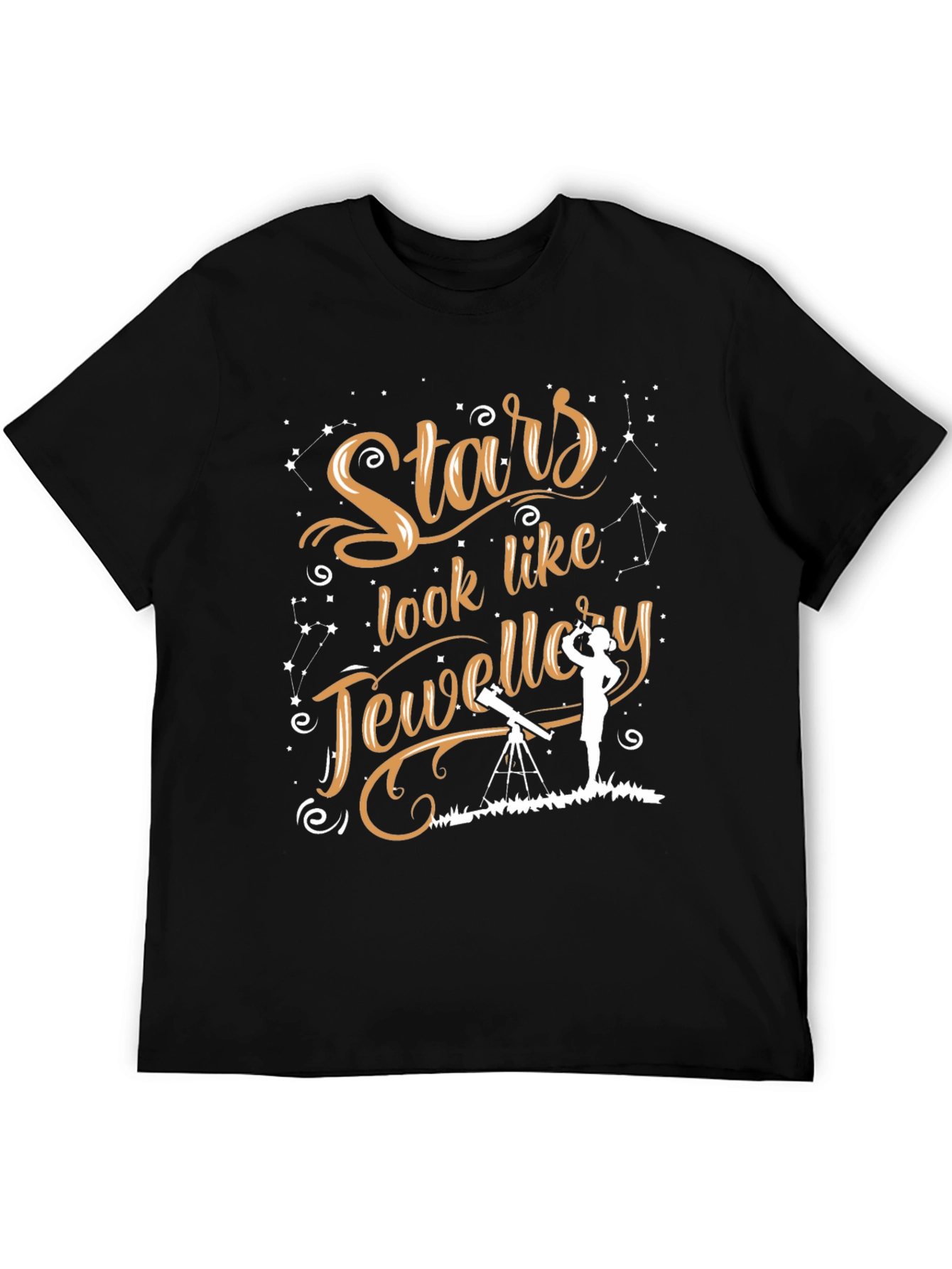 Stars Like Jewelry Graphic T-Shirt