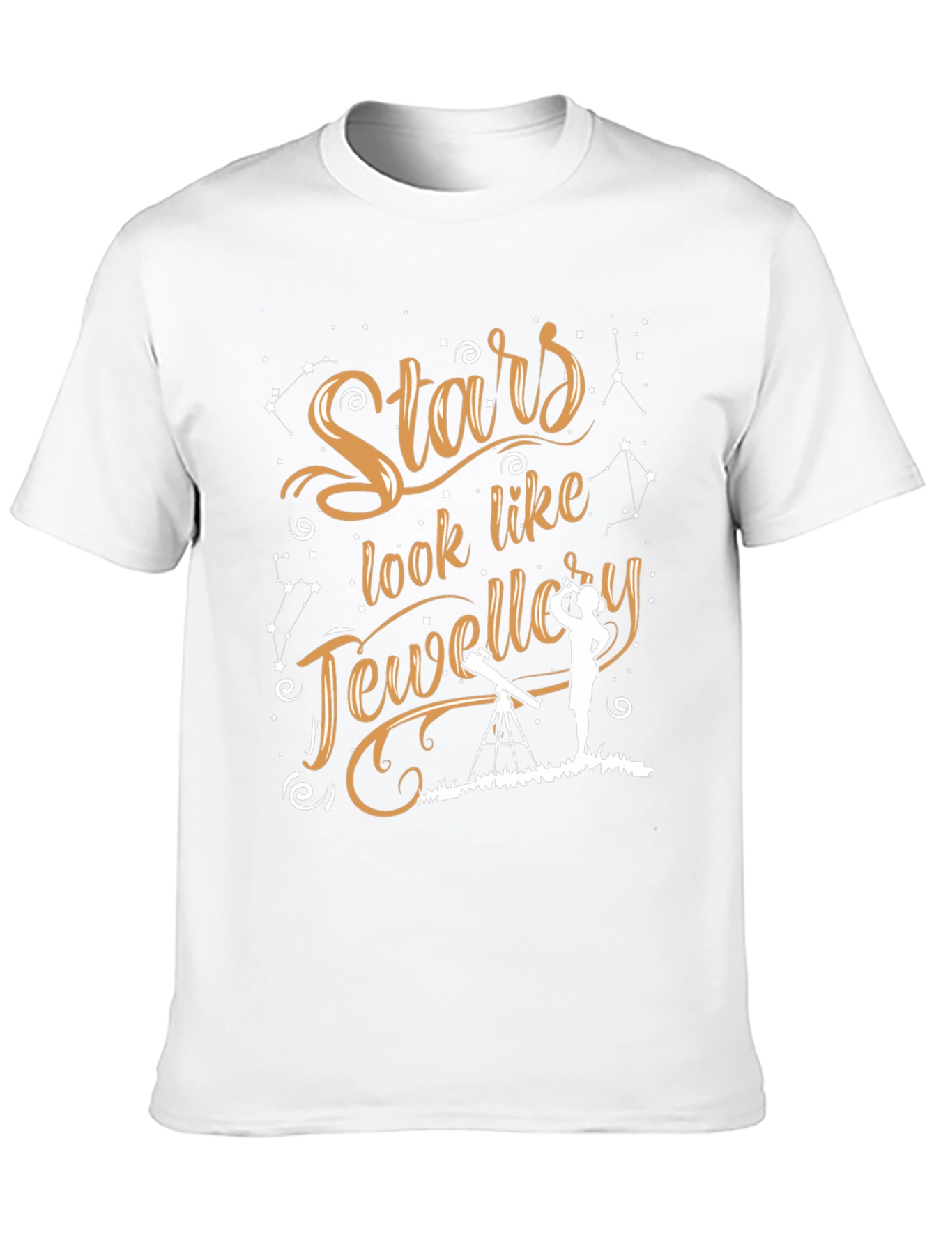 Stars Like Jewelry Graphic T-Shirt