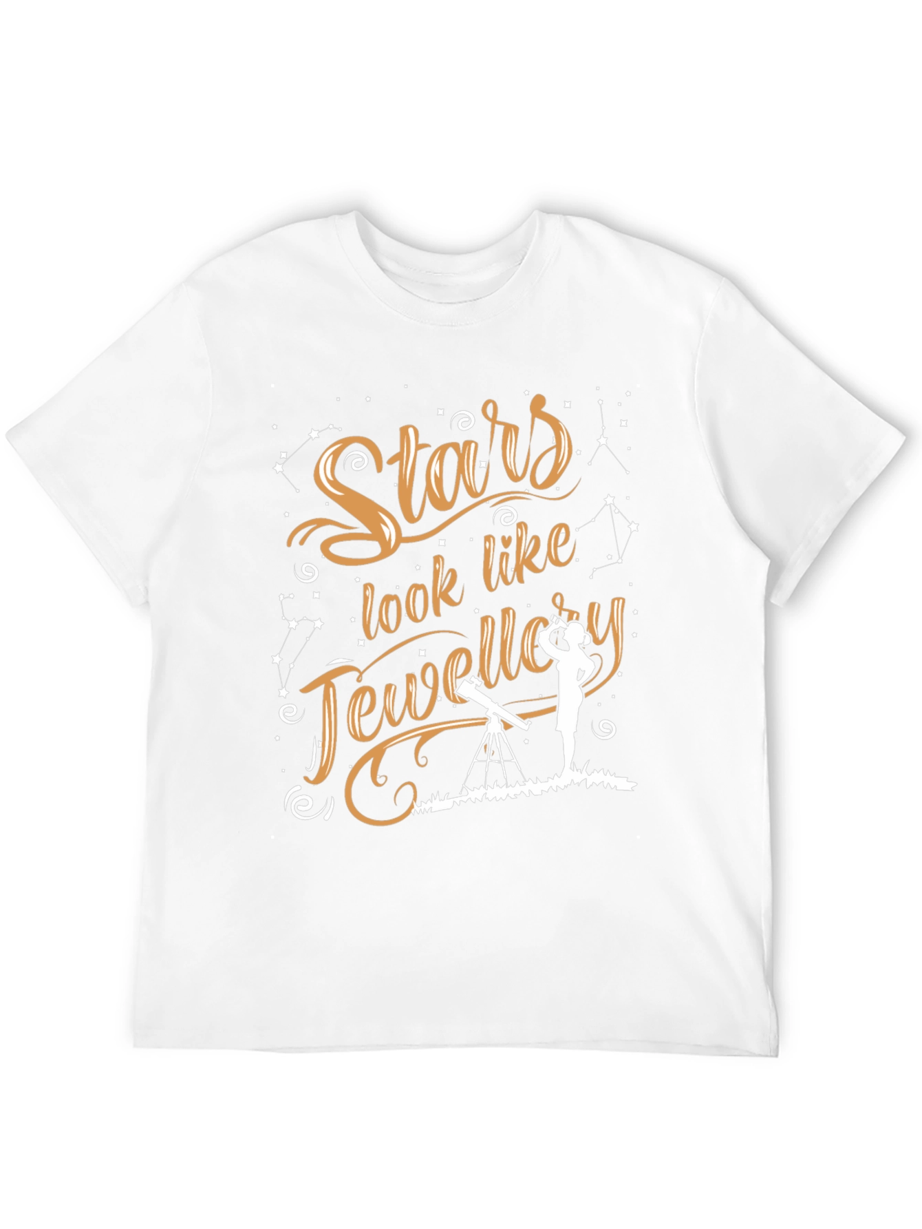 Stars Like Jewelry Graphic T-Shirt