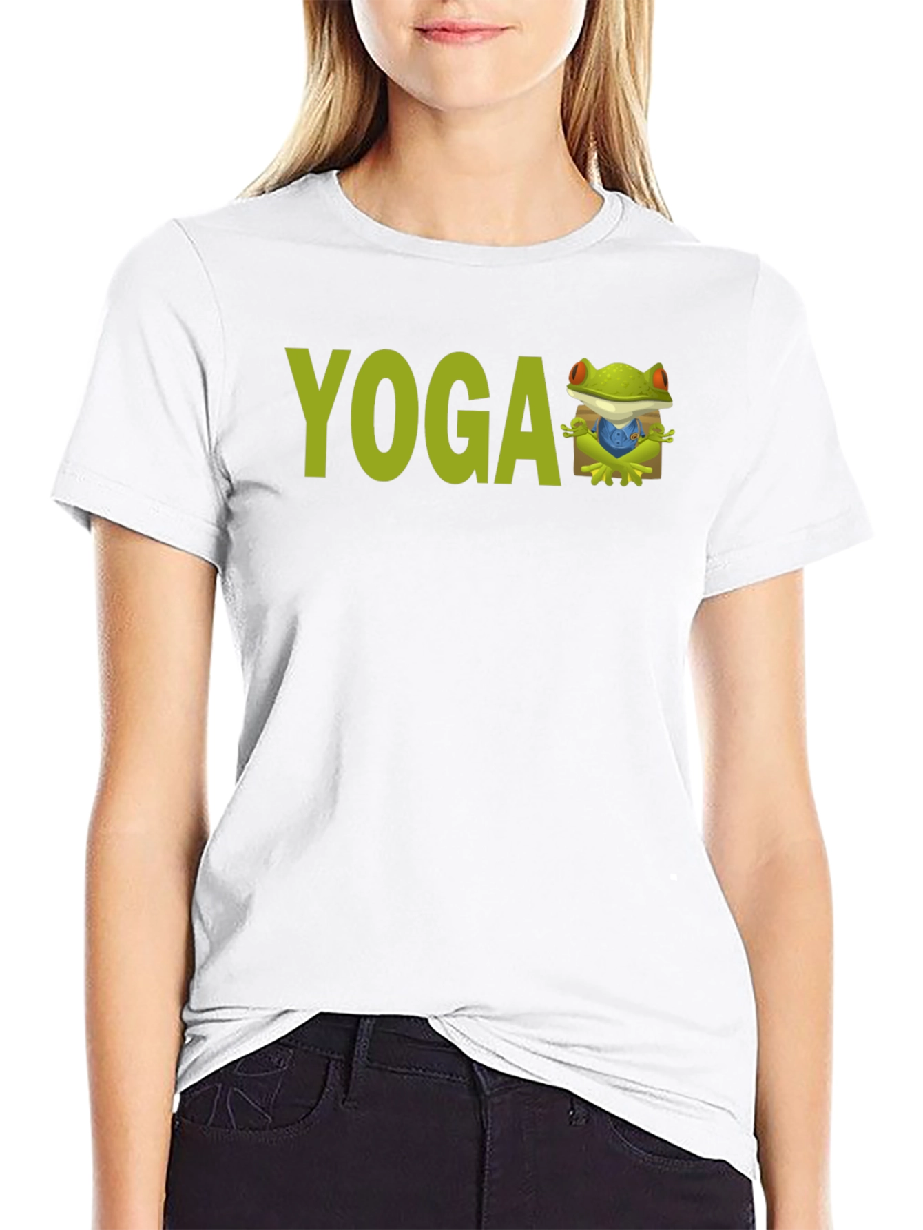 Yoga Frog T-Shirt - Relaxed Fit