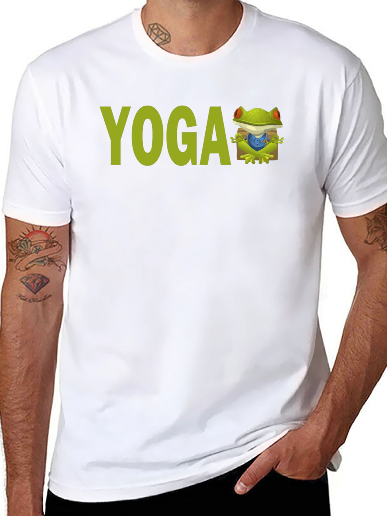Yoga Frog T-Shirt - Relaxed Fit