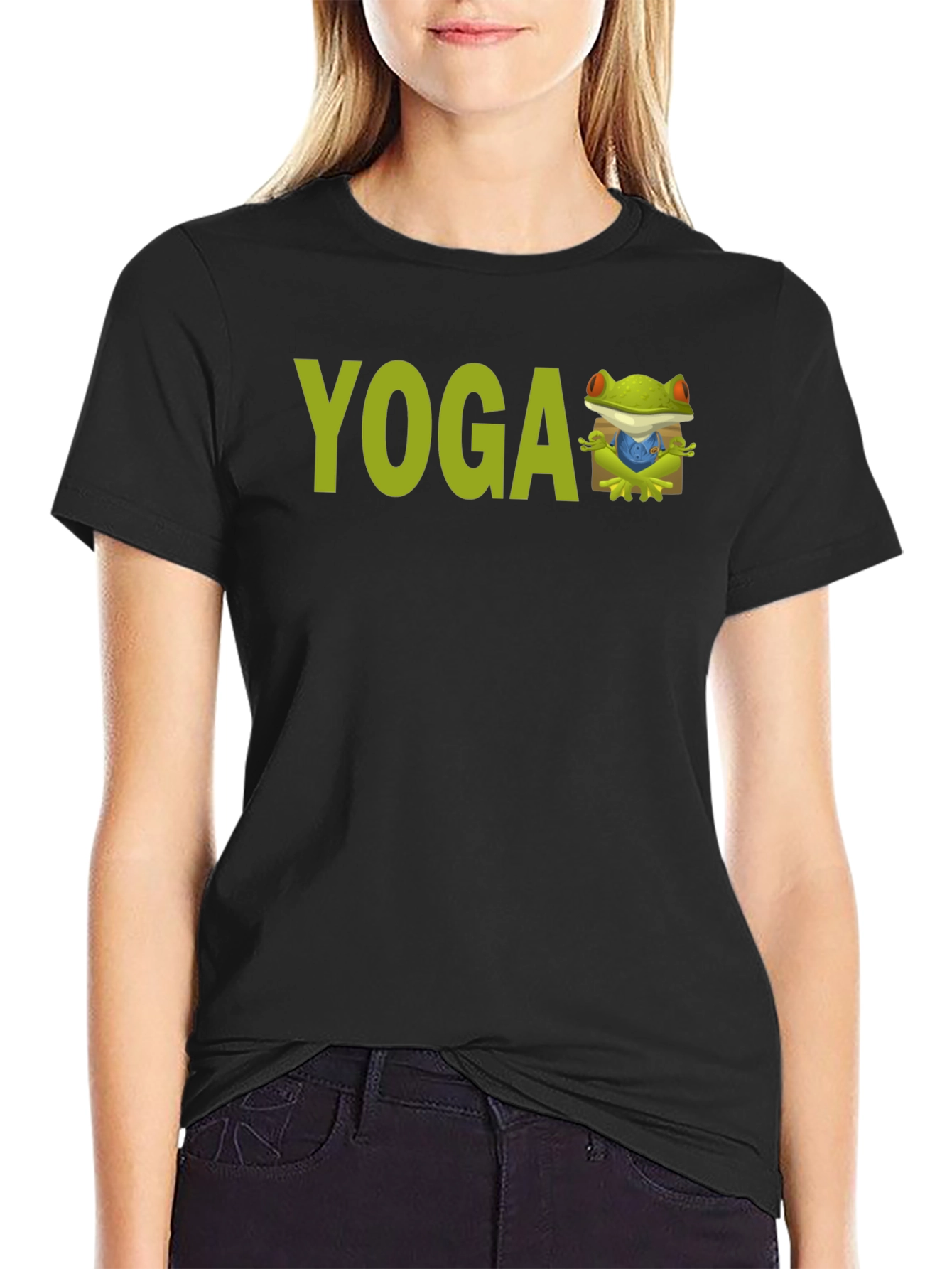 Yoga Frog T-Shirt - Relaxed Fit