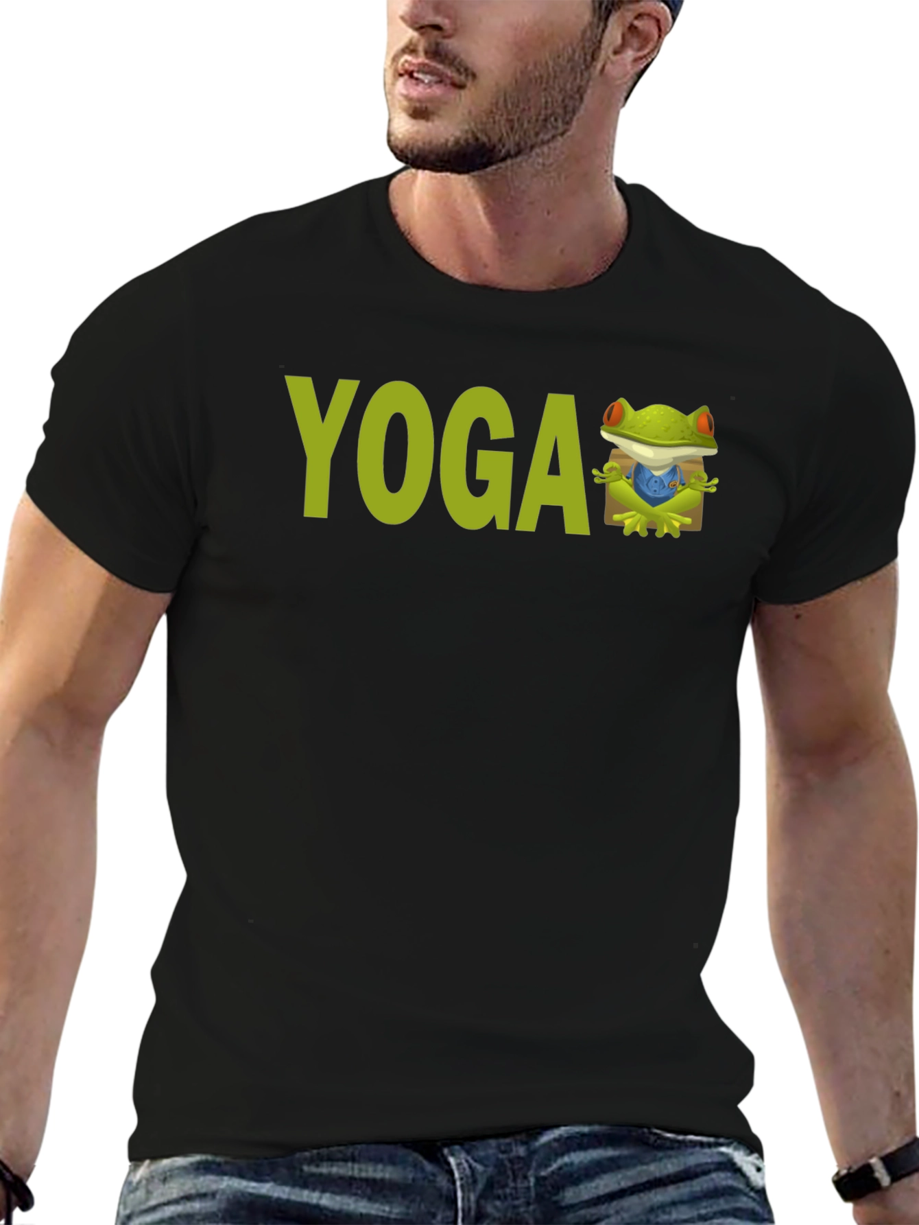 Yoga Frog T-Shirt - Relaxed Fit