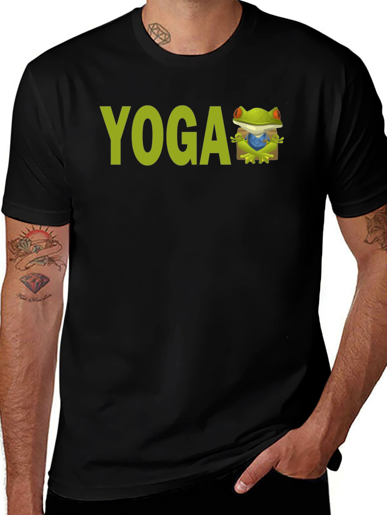 Yoga Frog T-Shirt - Relaxed Fit