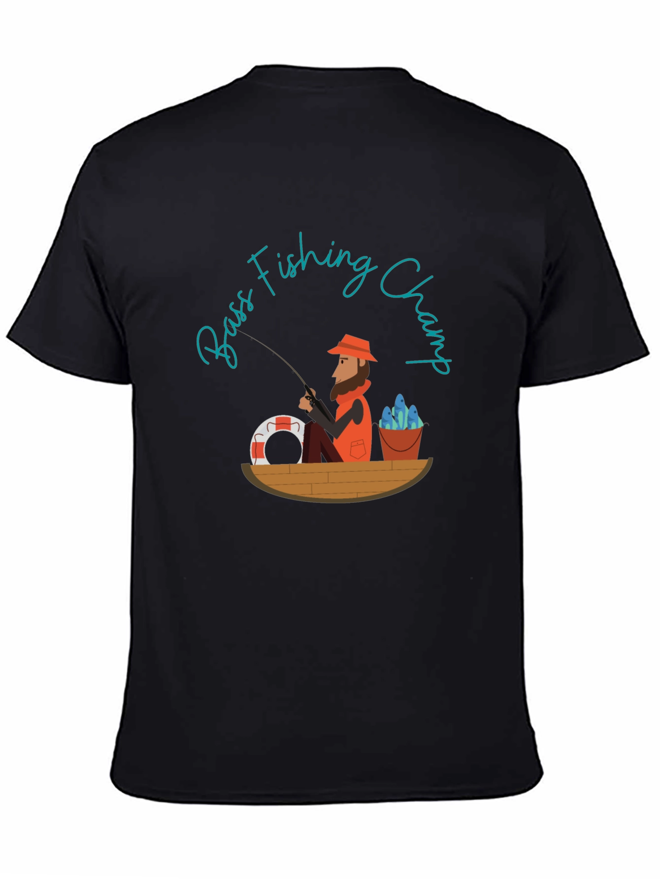 Bass Fishing Champ Graphic Tee