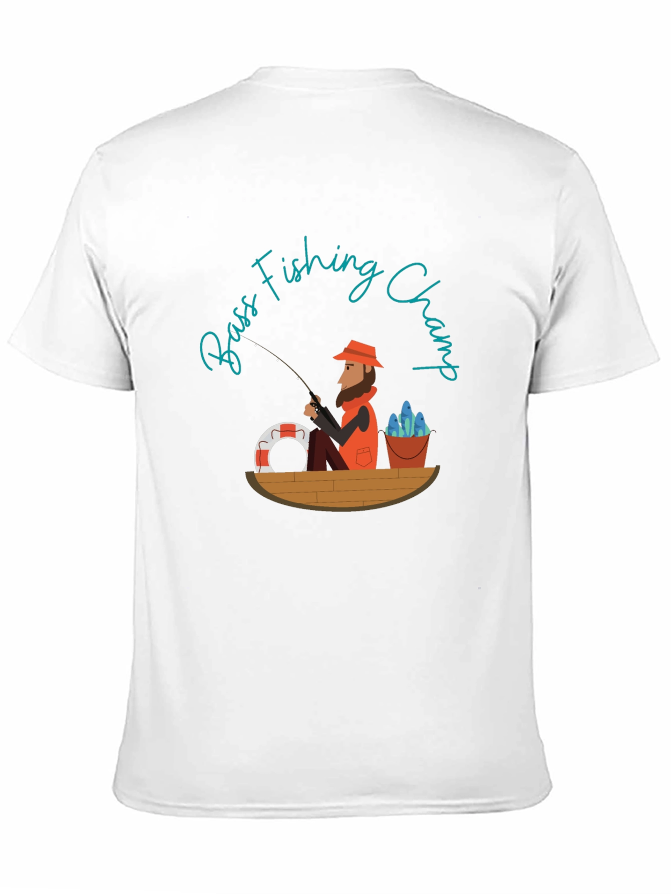 Bass Fishing Champ Graphic Tee