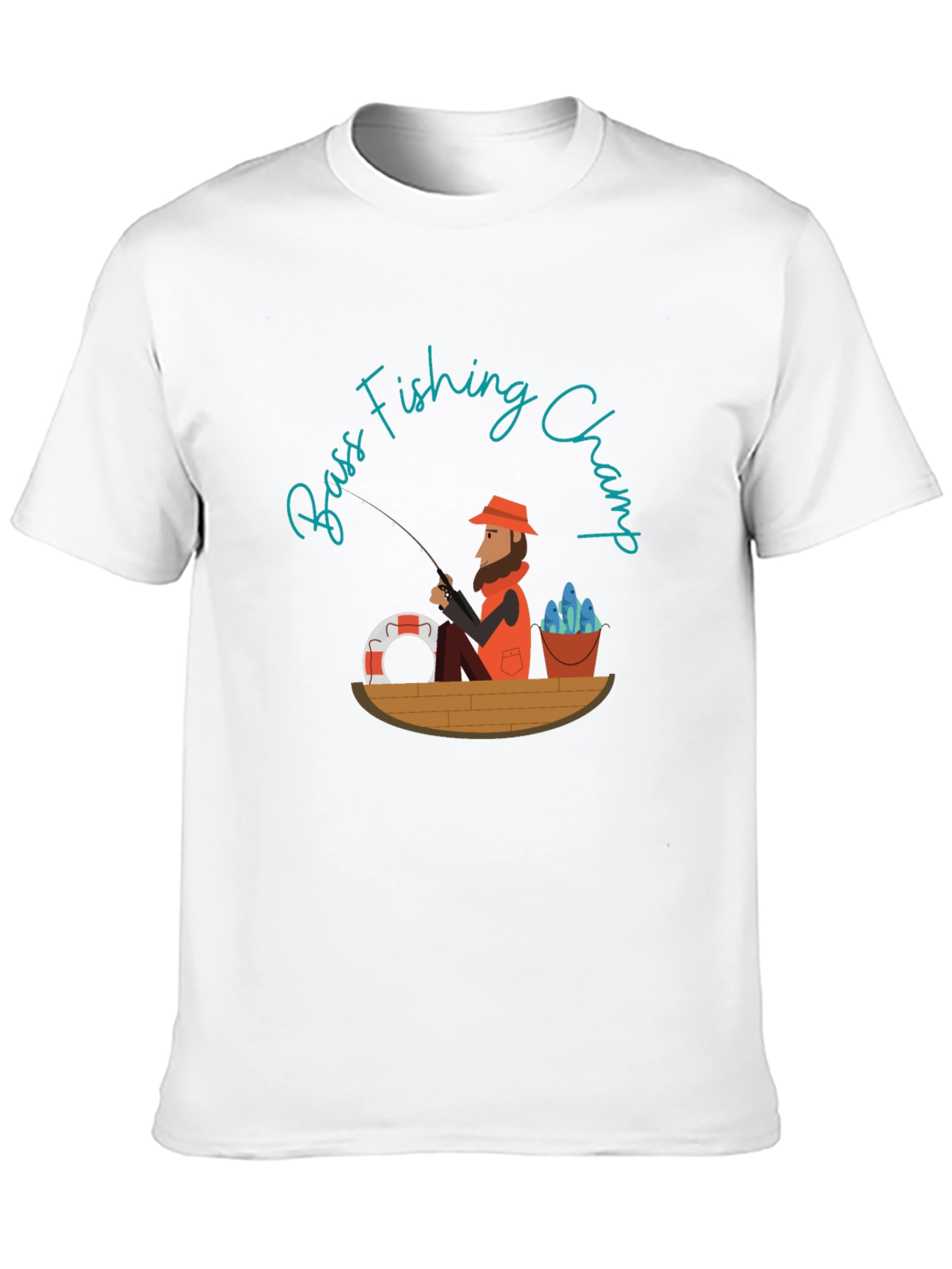 Bass Fishing Champ Graphic Tee