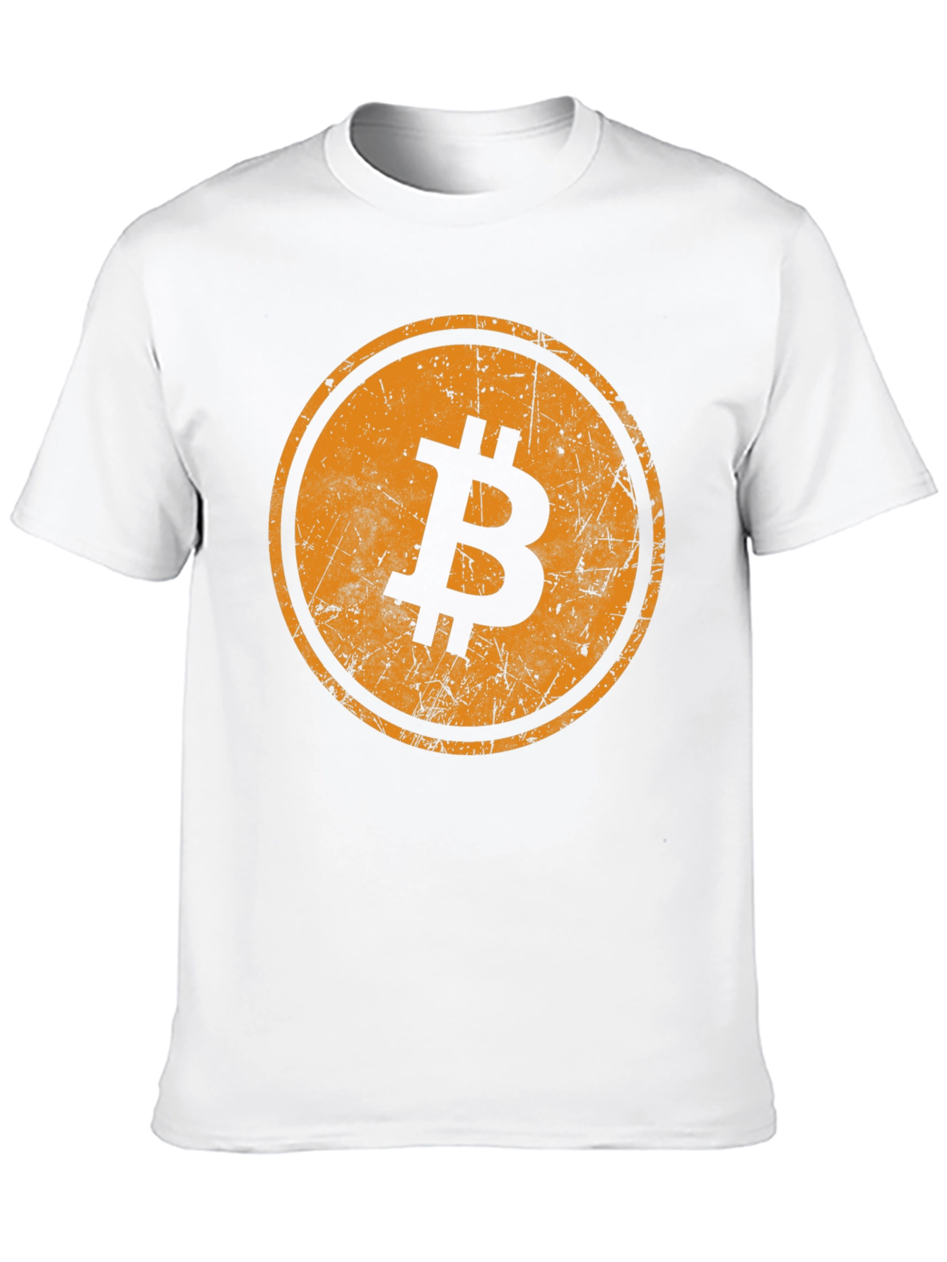 Bitcoin Logo Black T-Shirt - Crypto Currency Tee