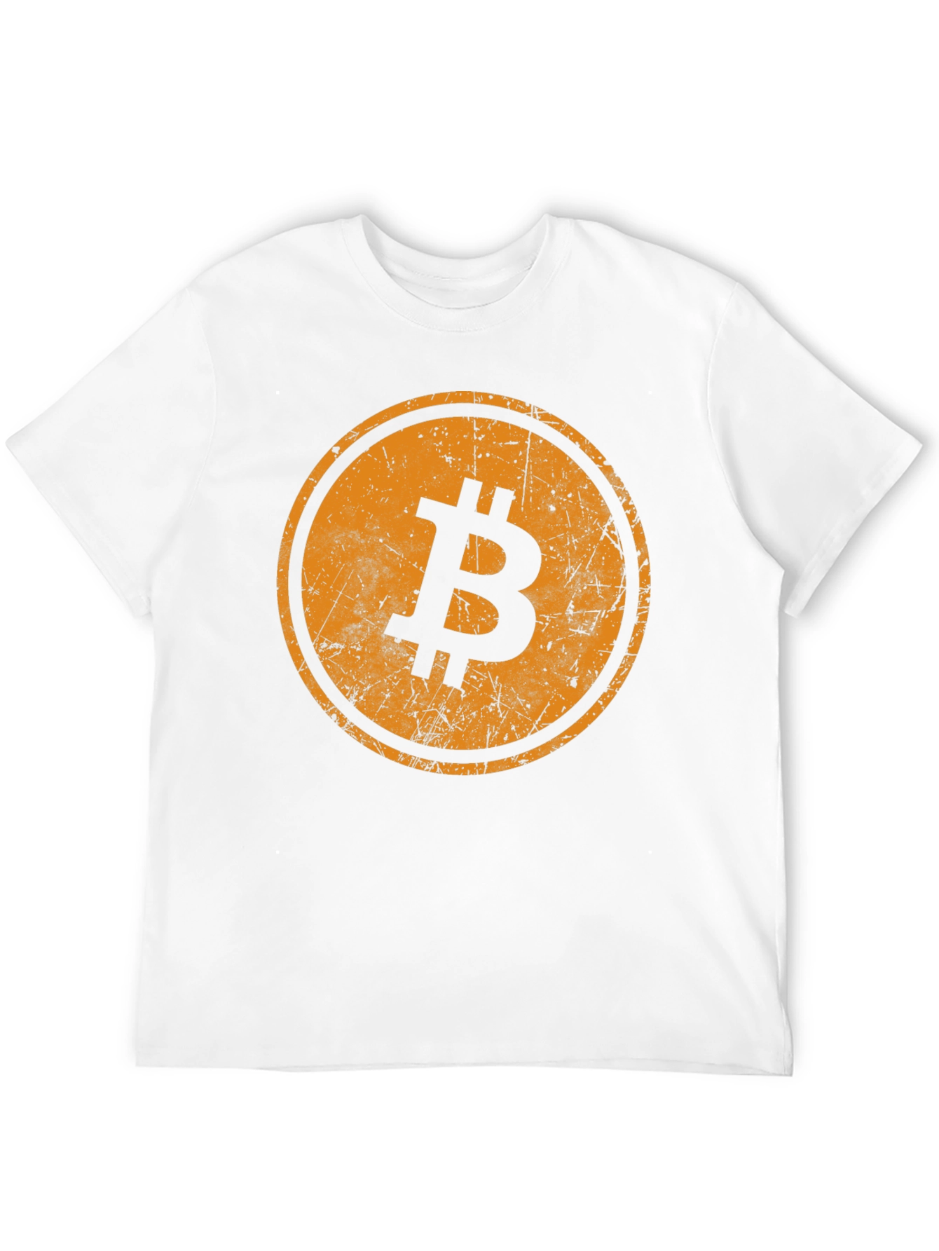 Bitcoin Logo Black T-Shirt - Crypto Currency Tee