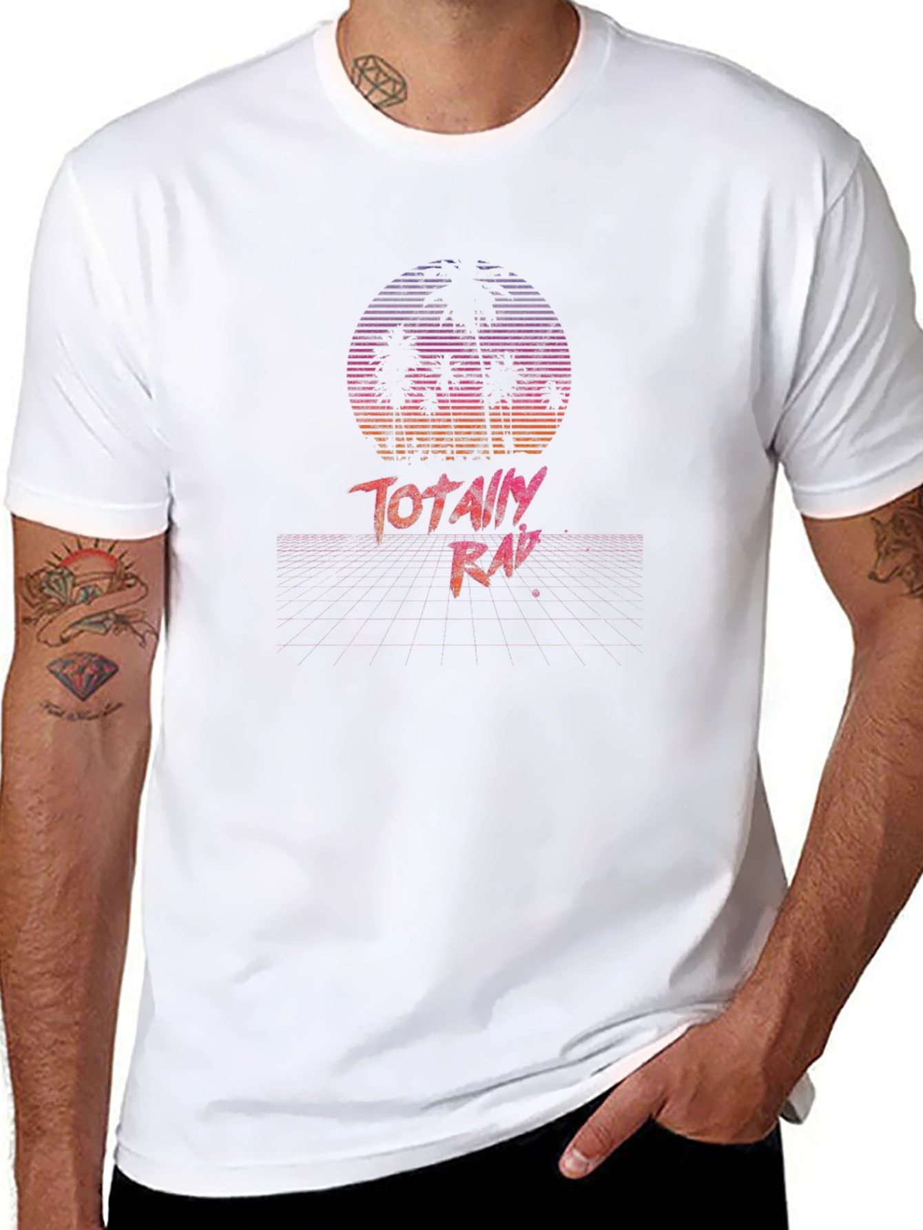 Totally Rad Retro Wave T-Shirt