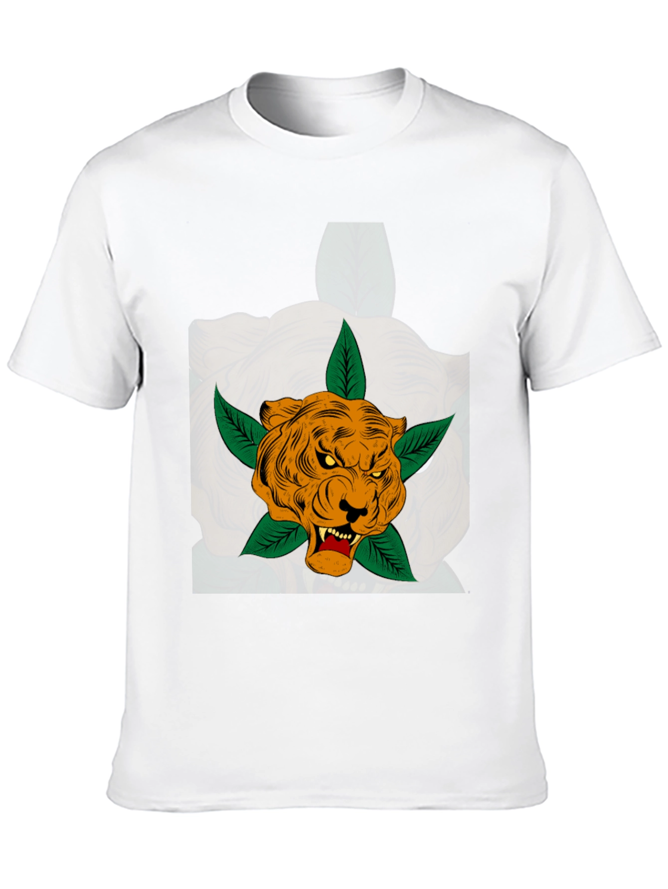 Tiger Tee - Mens Black Graphic T-Shirt