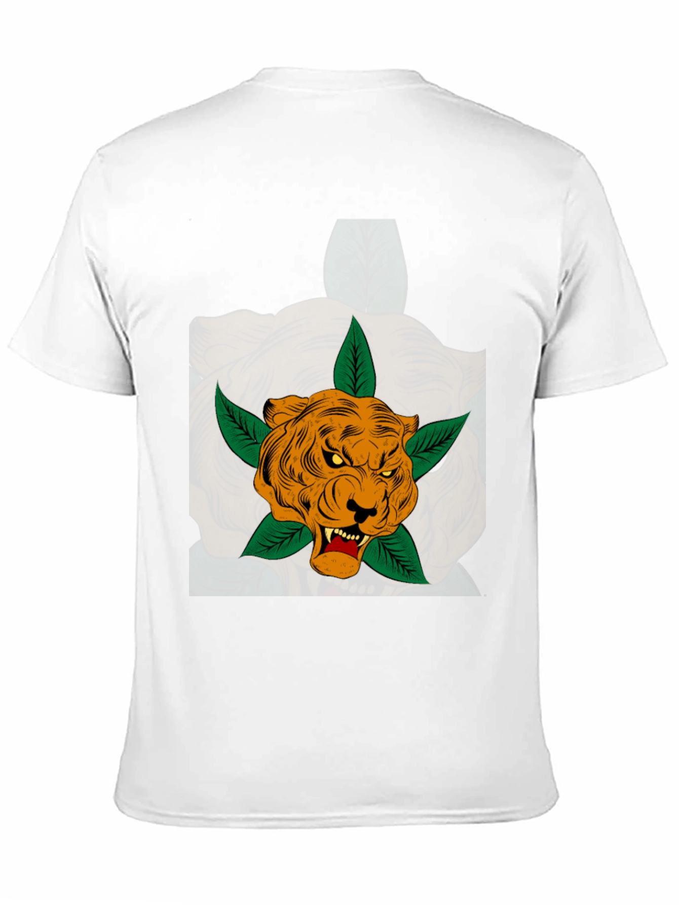 Tiger Tee - Mens Black Graphic T-Shirt