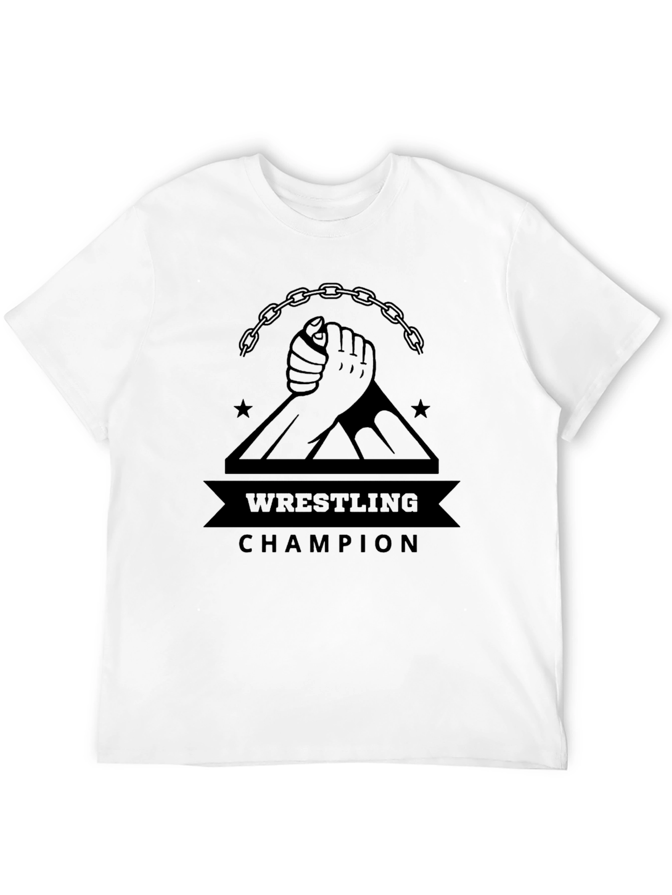 Wrestling Champion Graphic T-Shirt
