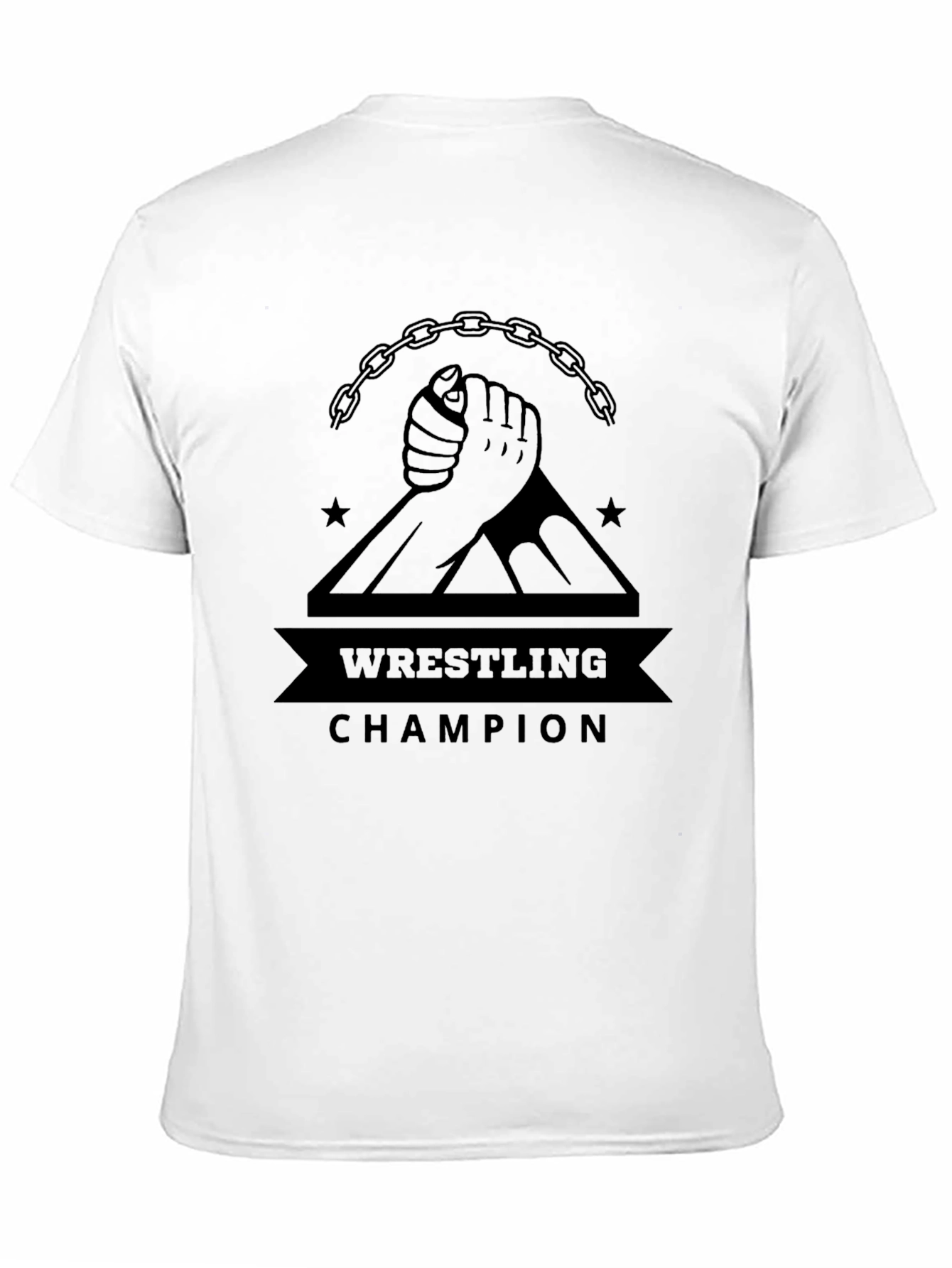 Wrestling Champion Graphic T-Shirt
