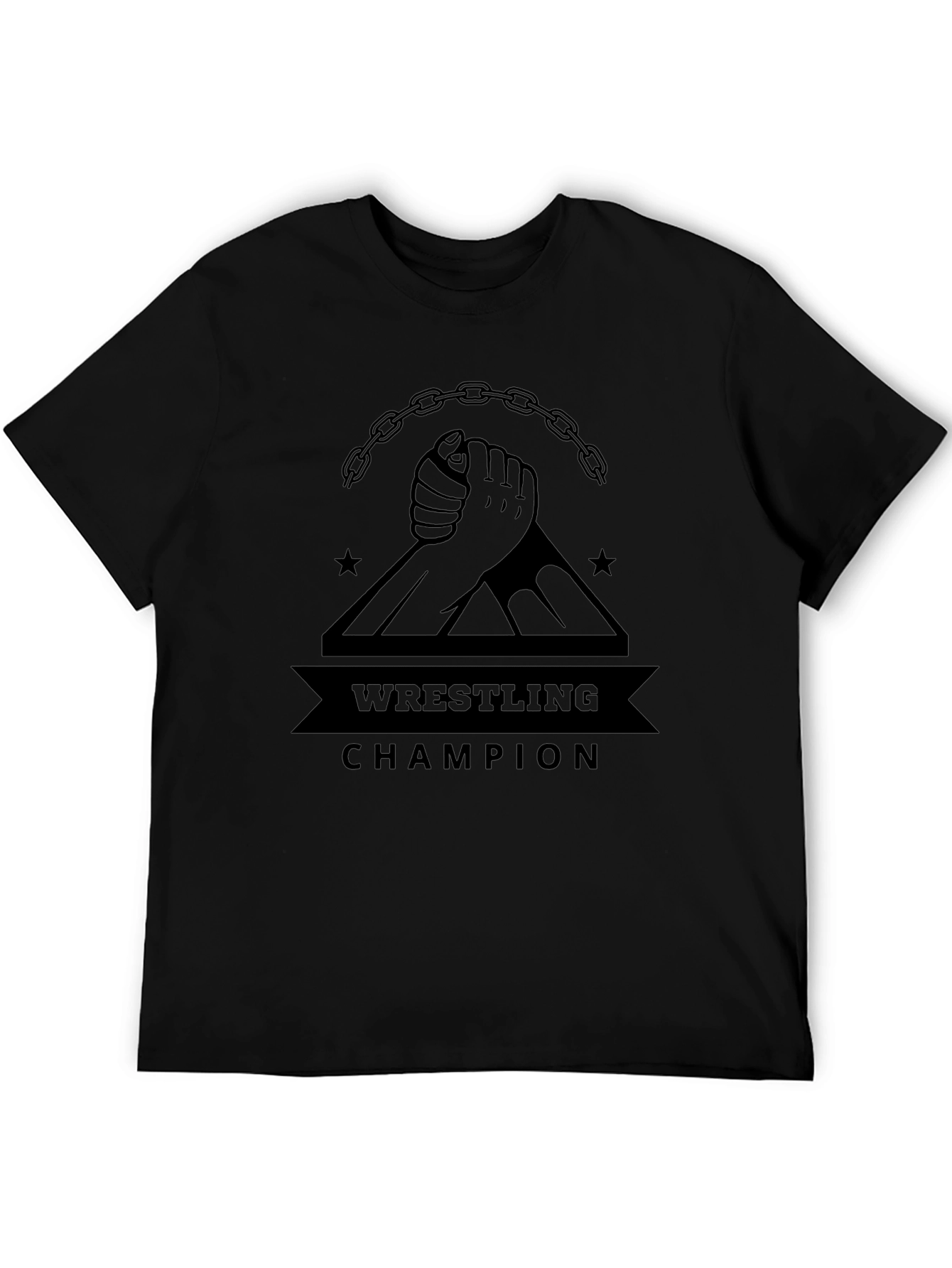 Wrestling Champion Graphic T-Shirt