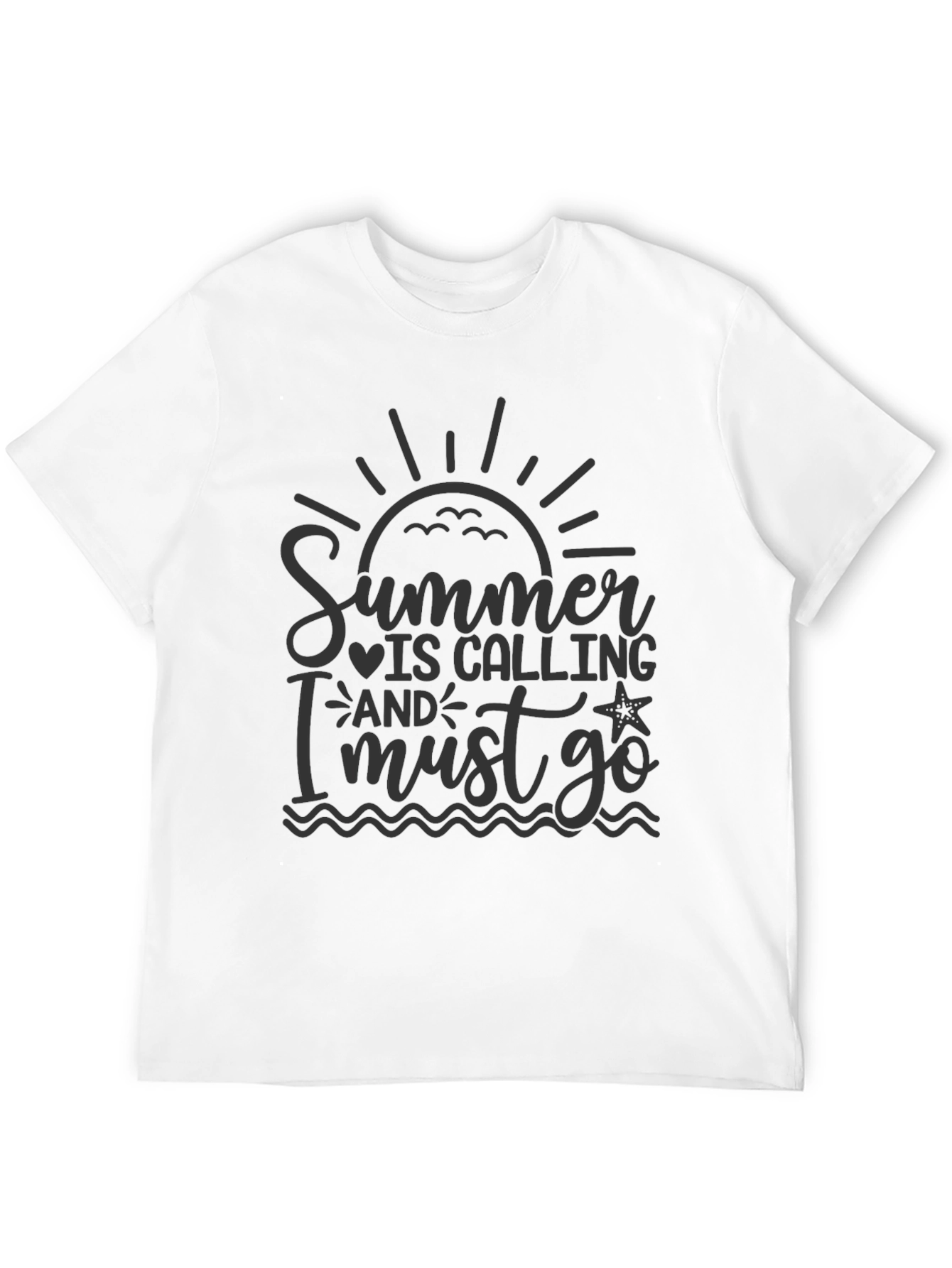Summer Calling T-Shirt - Vacation Vibes