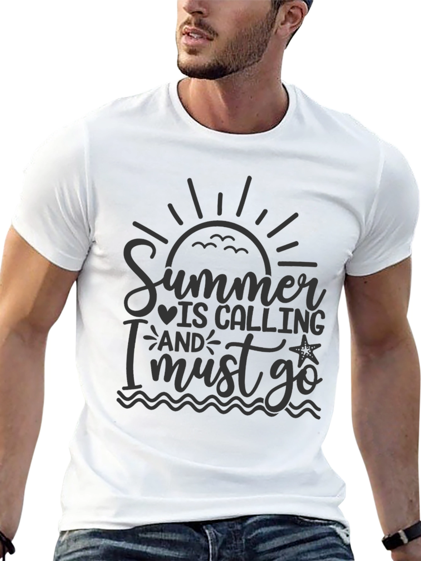 Summer Calling T-Shirt - Vacation Vibes
