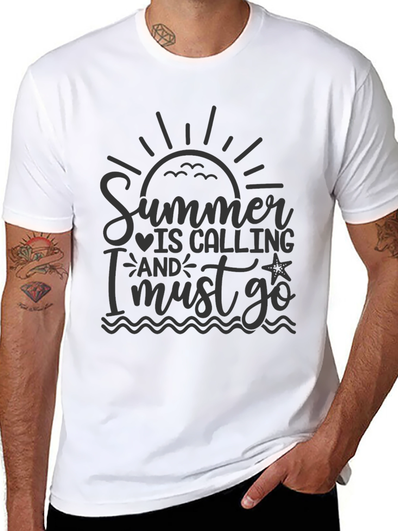 Summer Calling T-Shirt - Vacation Vibes