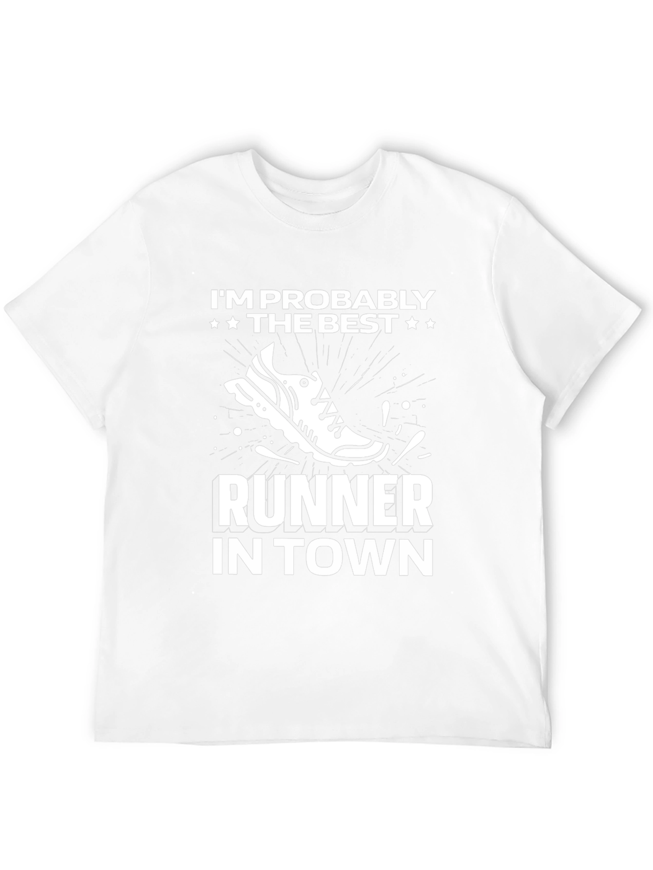 Best Runner in Town T-Shirt - Funny Running Tee