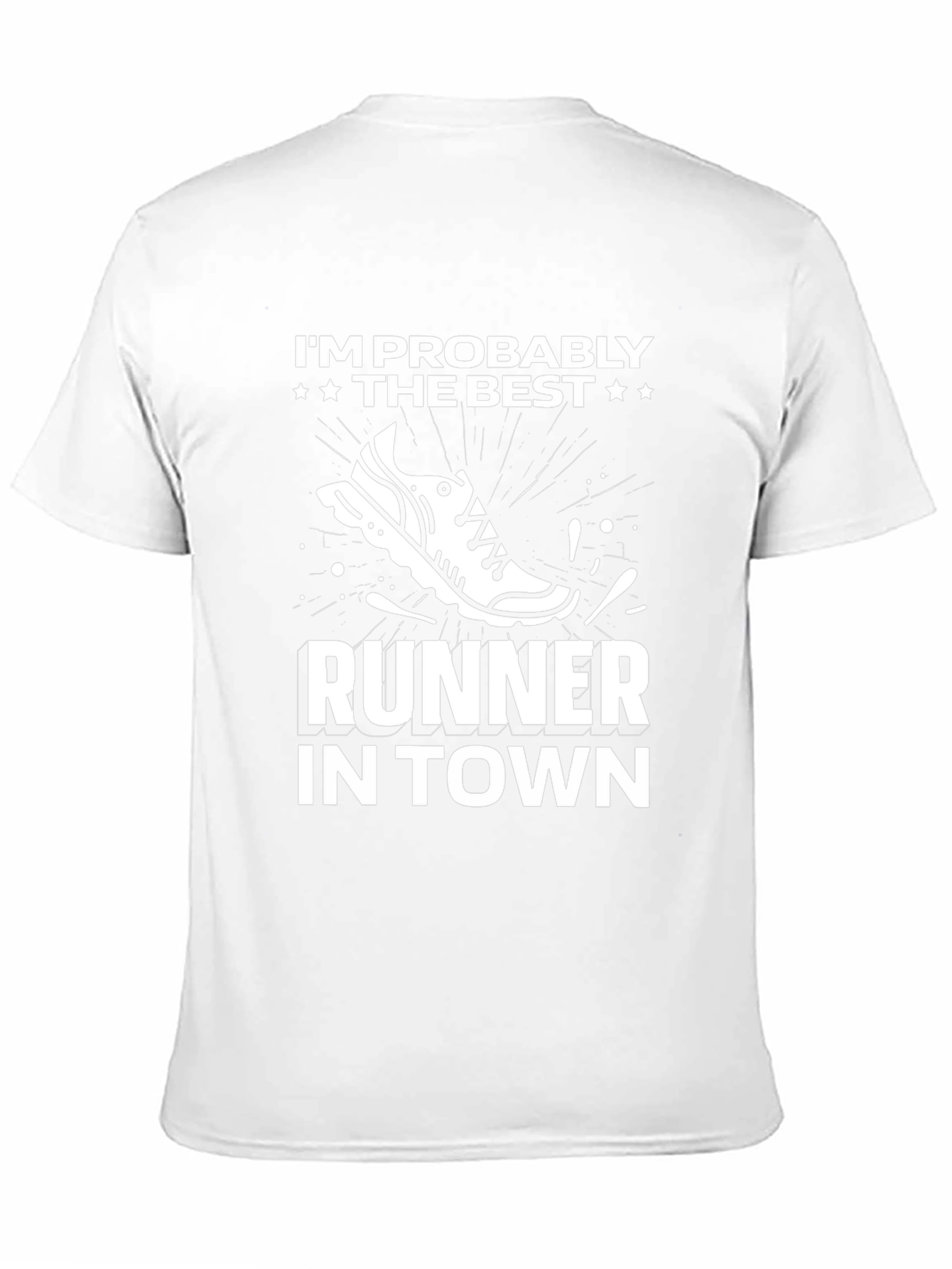 Best Runner in Town T-Shirt - Funny Running Tee