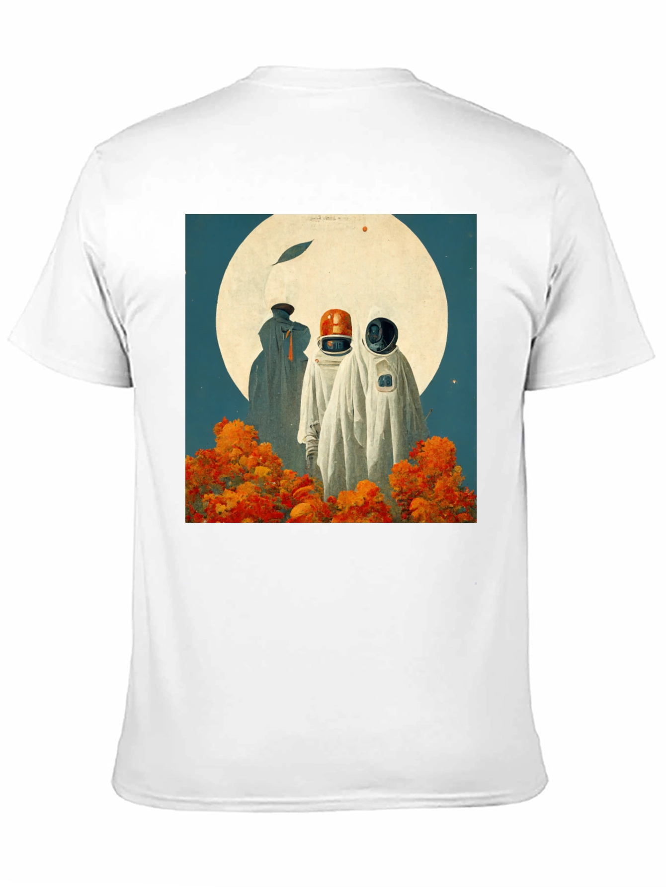 Astronaut Landscape Graphic Tee - Black