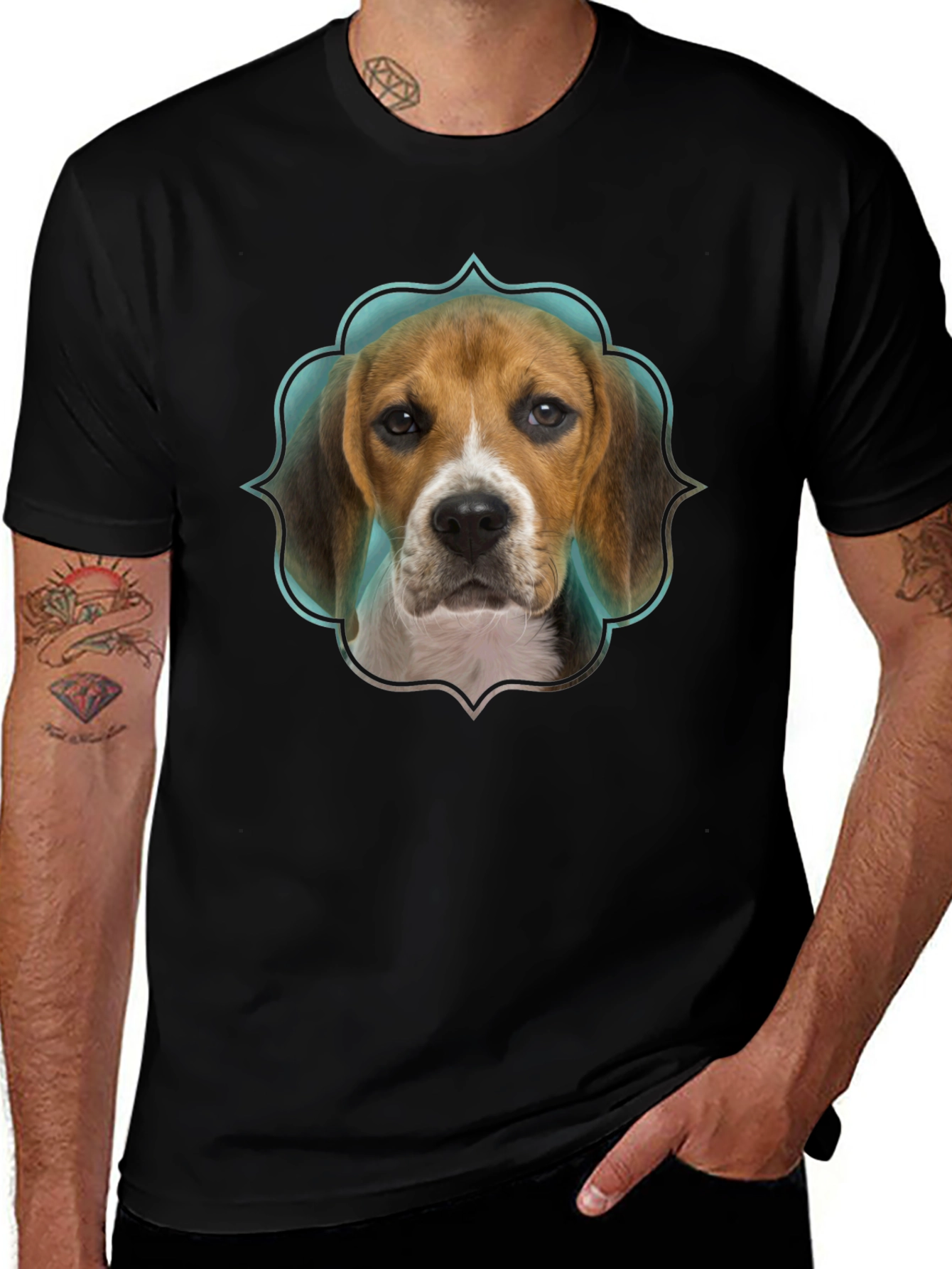 Beagle Dog T-Shirt - Cute Pet Graphic Tee