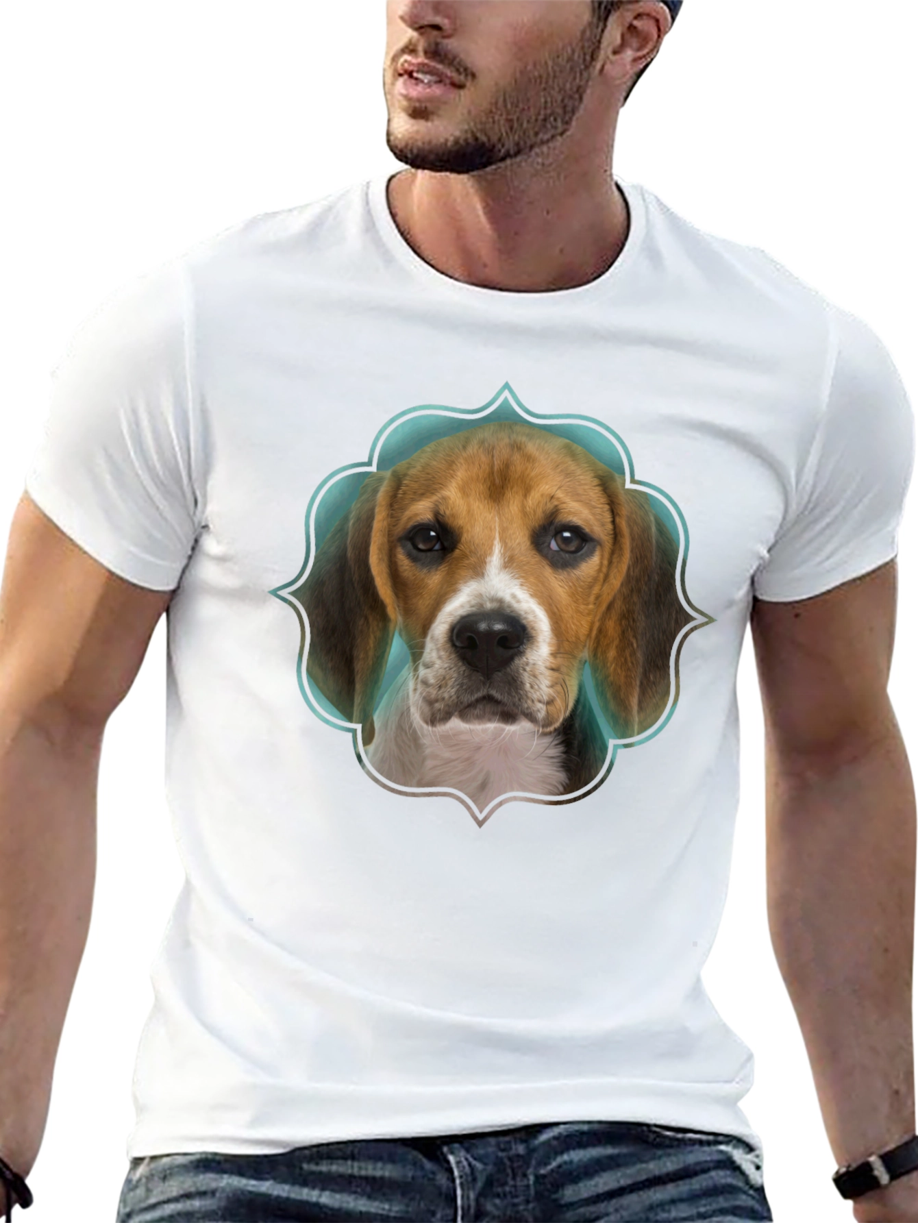 Beagle Dog T-Shirt - Cute Pet Graphic Tee