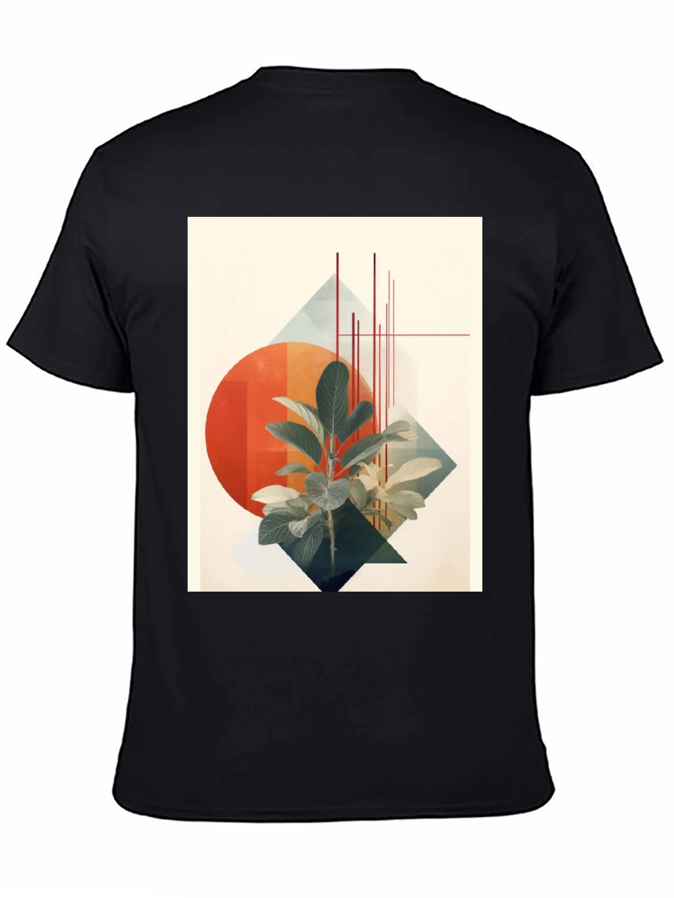 Abstract Botanical Graphic Tee