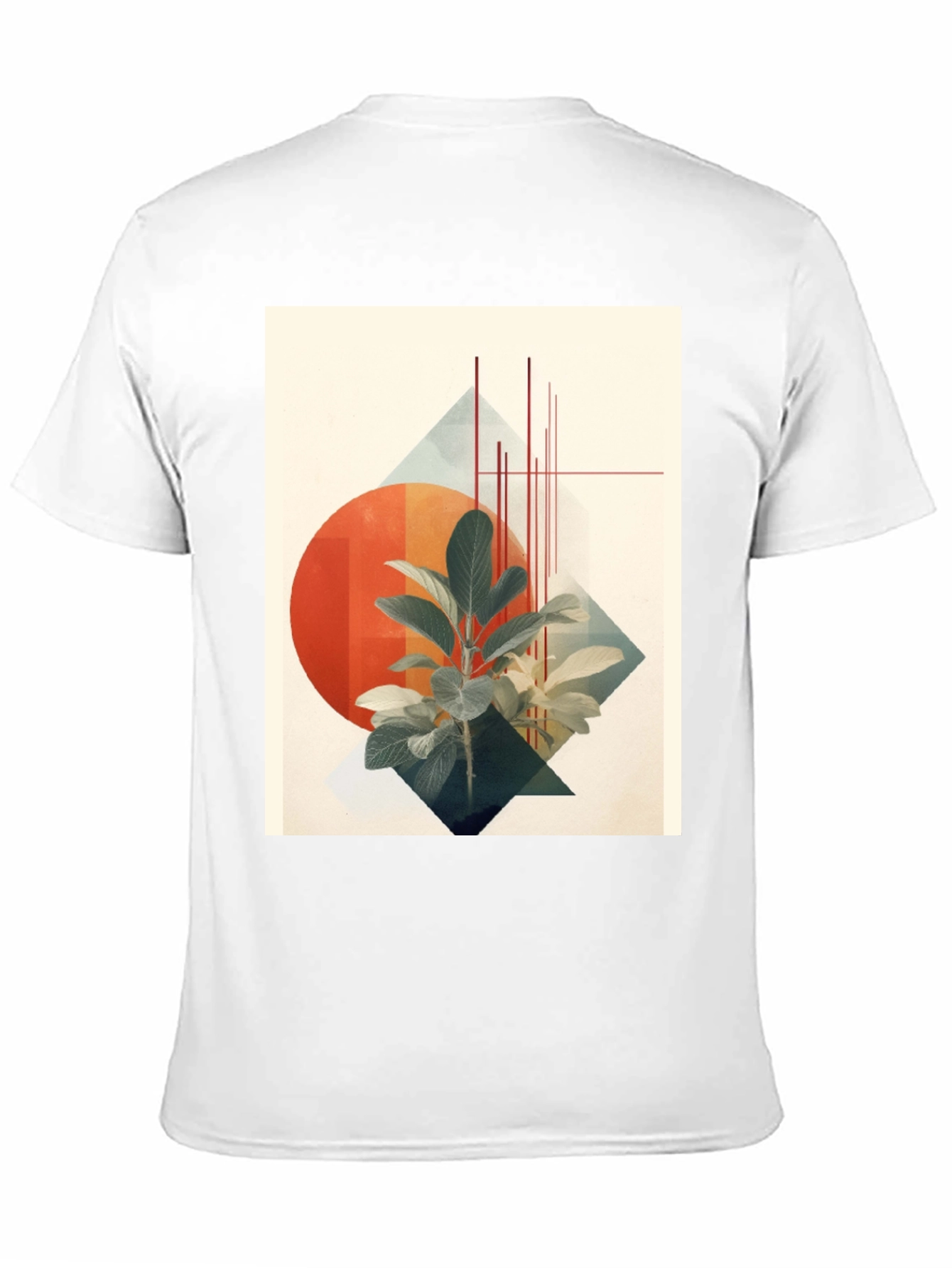 Abstract Botanical Graphic Tee