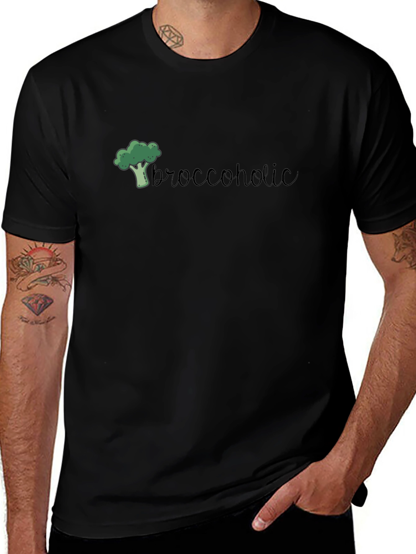 Broccoholic Graphic Tee