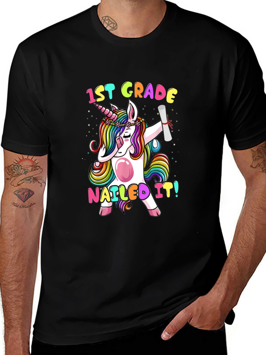 1st Grade Unicorn Nailed It! T-Shirt