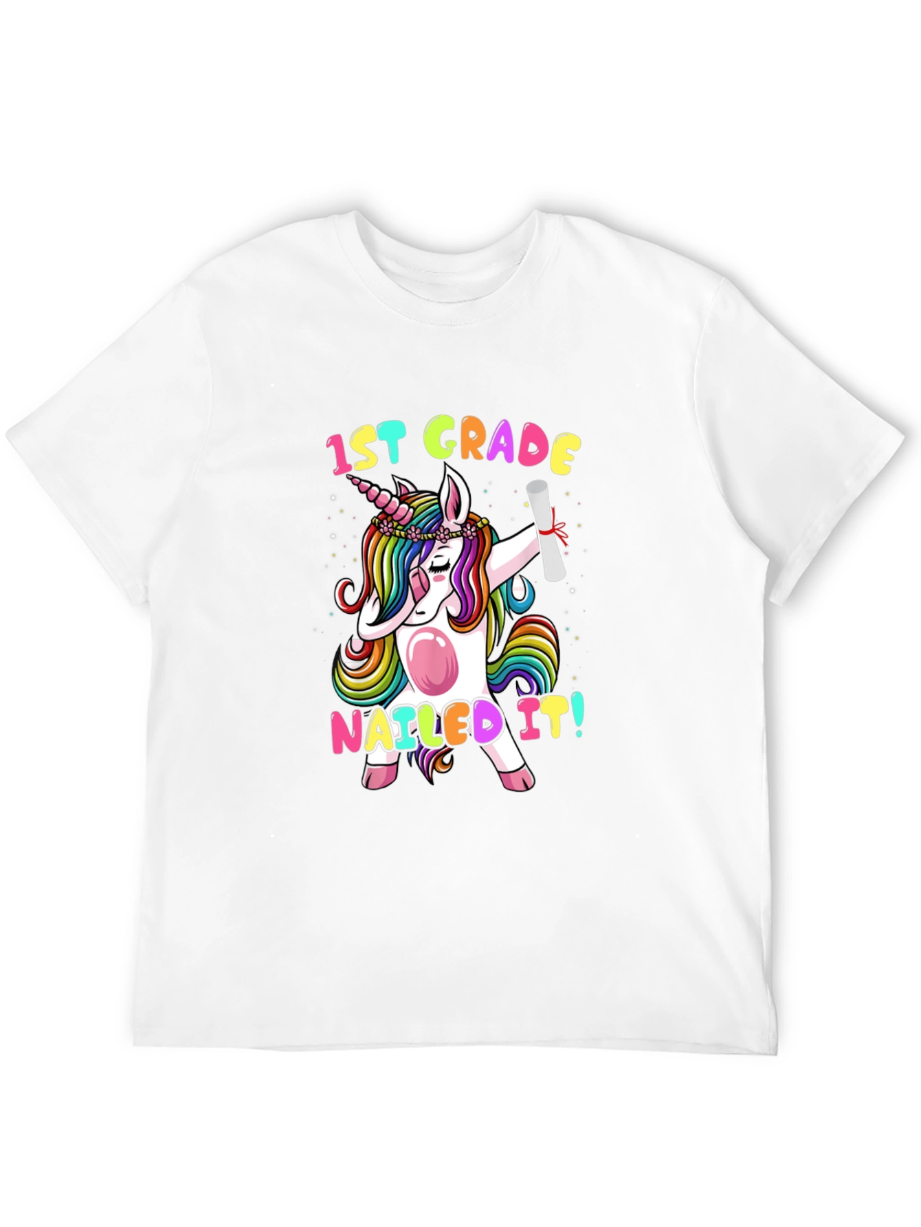 1st Grade Unicorn Nailed It! T-Shirt